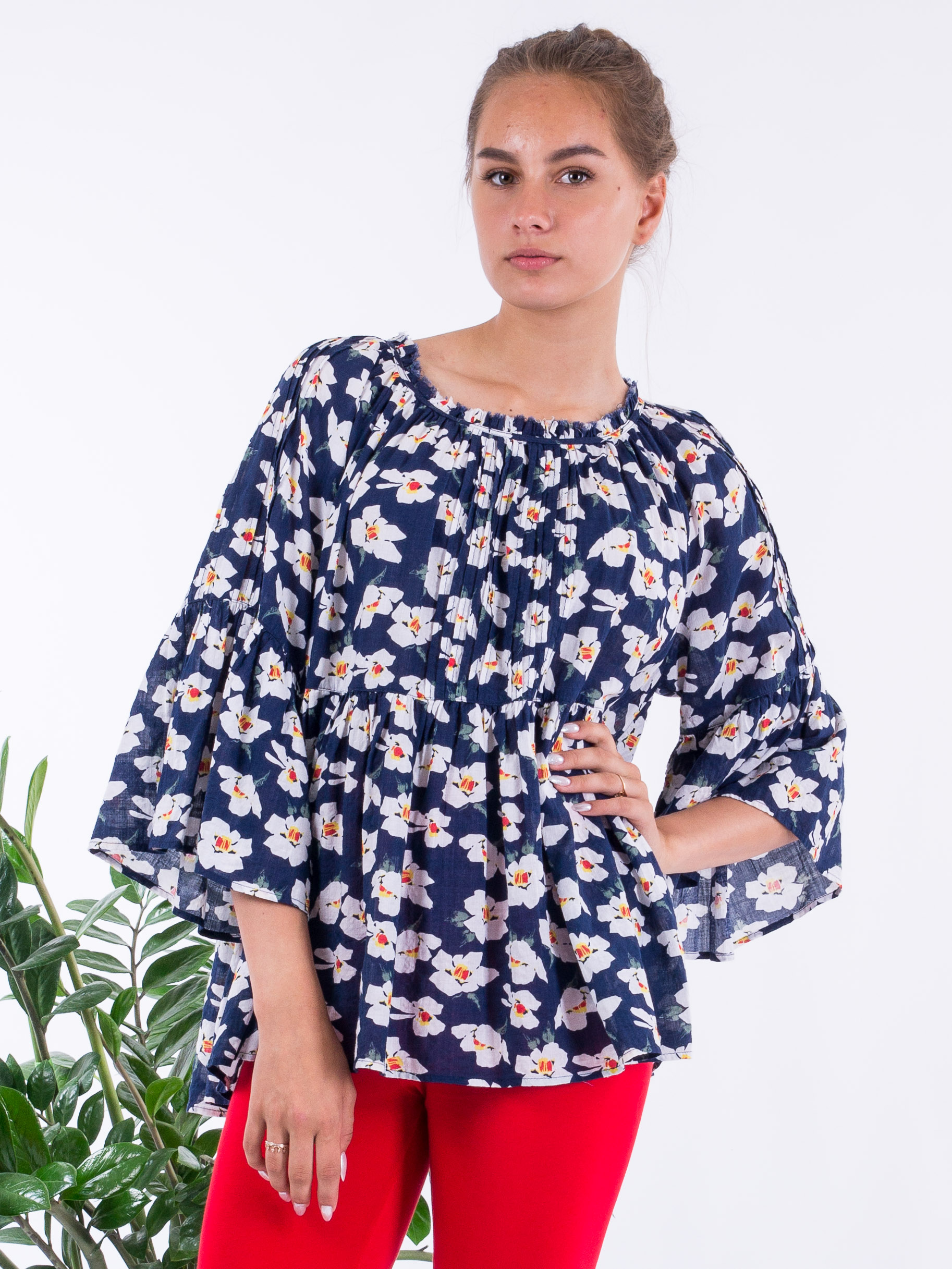 

Блуза Wiya W5369  Синий, Блуза Wiya W5369 One size Синий
