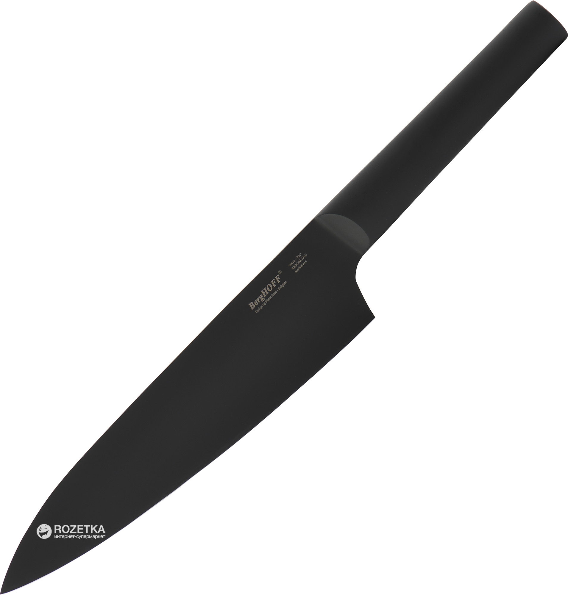 

Кухонный нож BergHOFF Ron поварской 190 мм Black