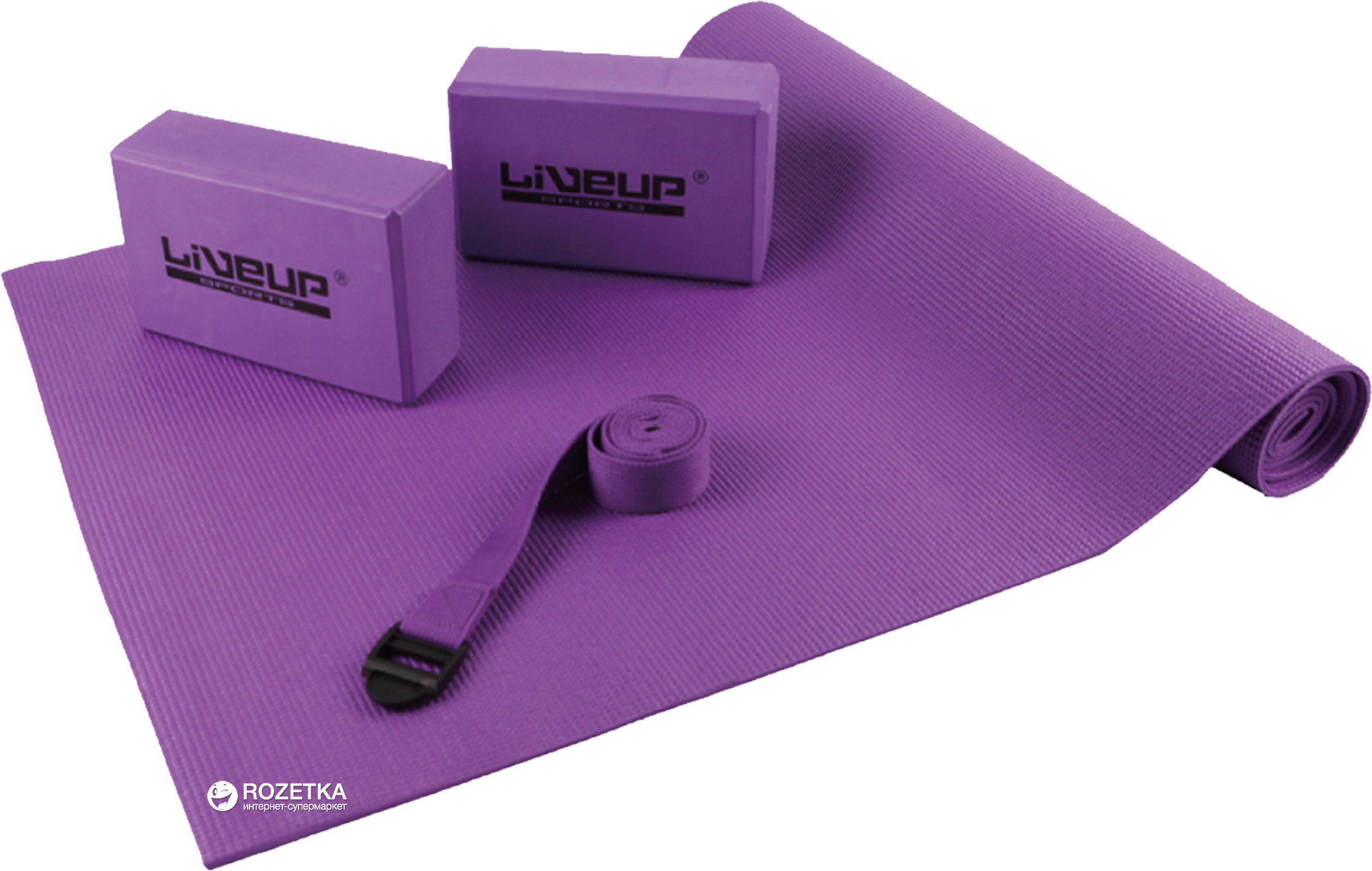 

Набор для йоги LiveUp Training Set Purple (LS3240)