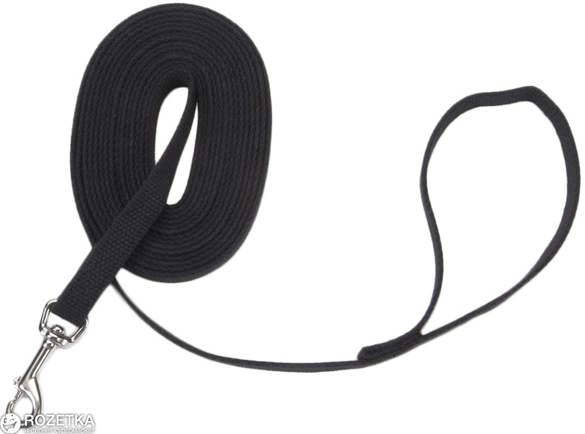 

Поводок Coastal Cotton Web Training Leash 9 м 10 мм Черный