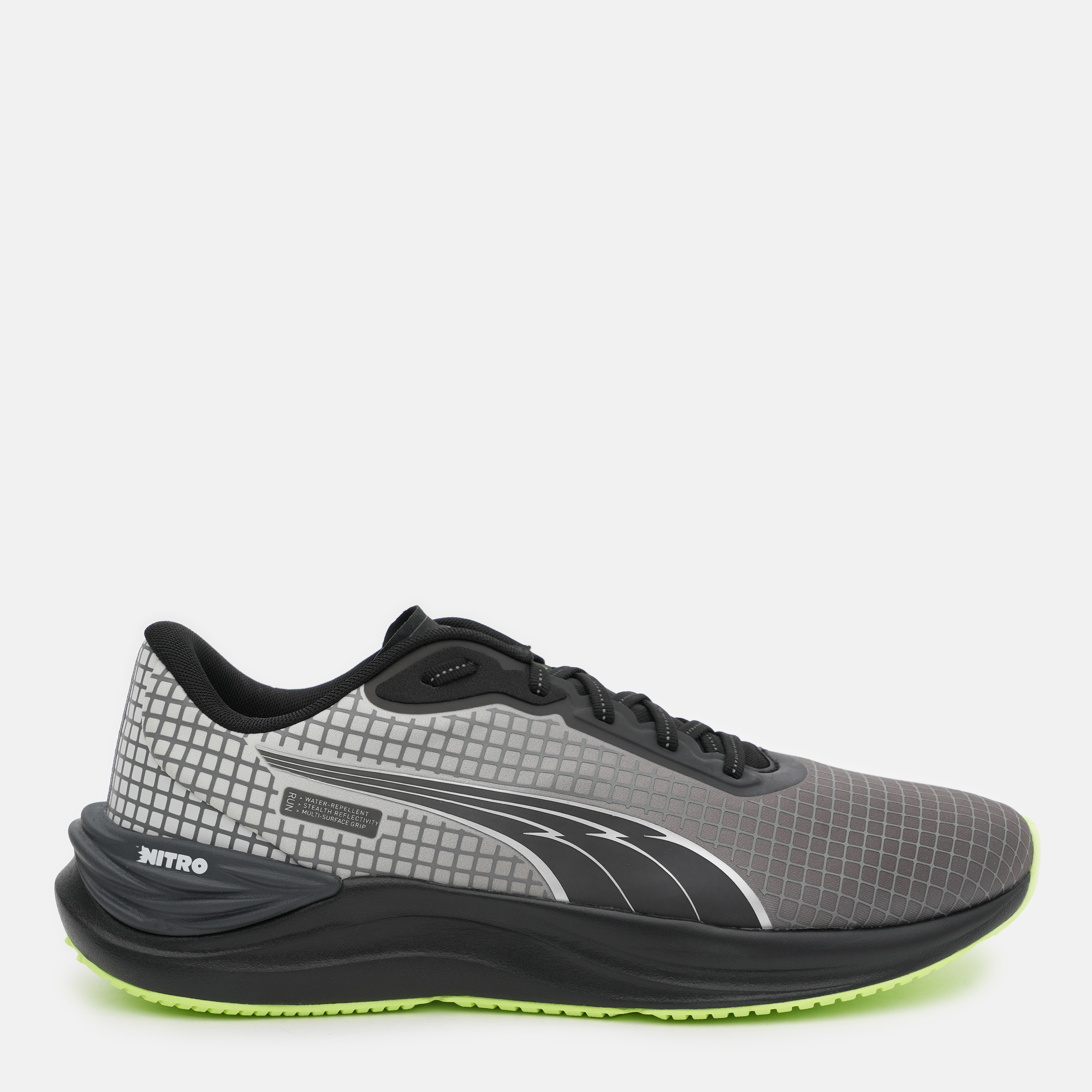 Акція на Чоловічі кросівки для бігу Puma Electrify Nitro 3 Tr 31011001 45 (10.5UK) 29.5 см Сірий/Чорний від Rozetka