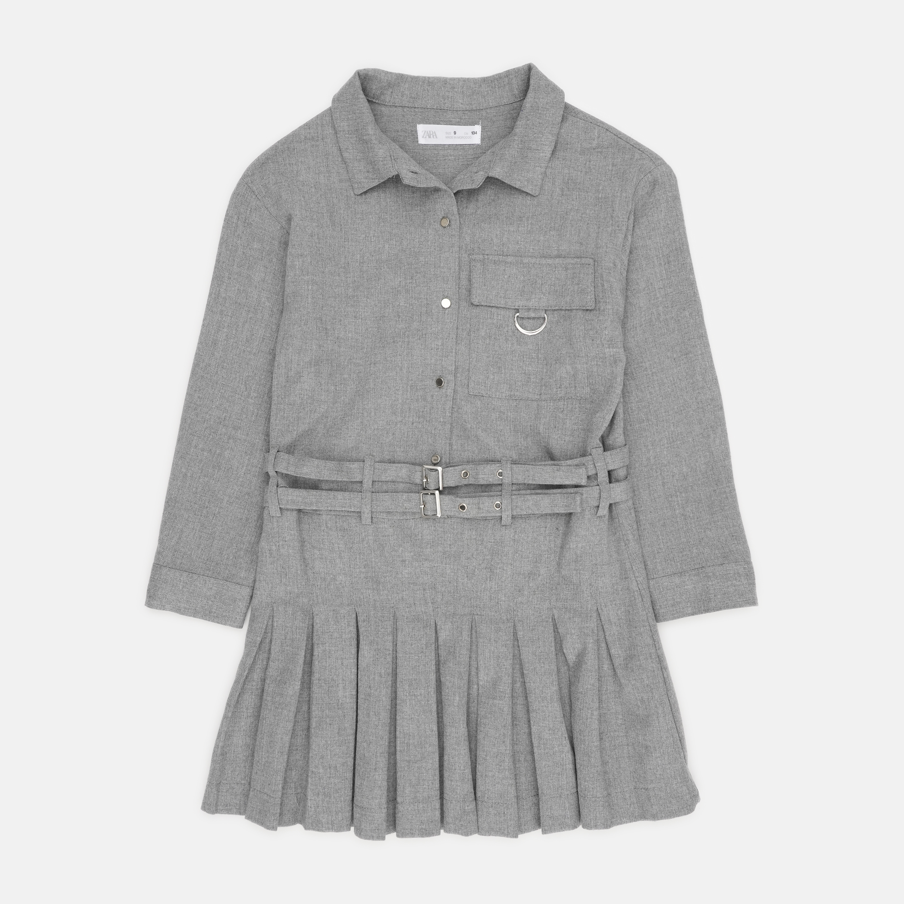 Акція на Сукня для дівчат Zara 1014/528 140 см Grey від Rozetka