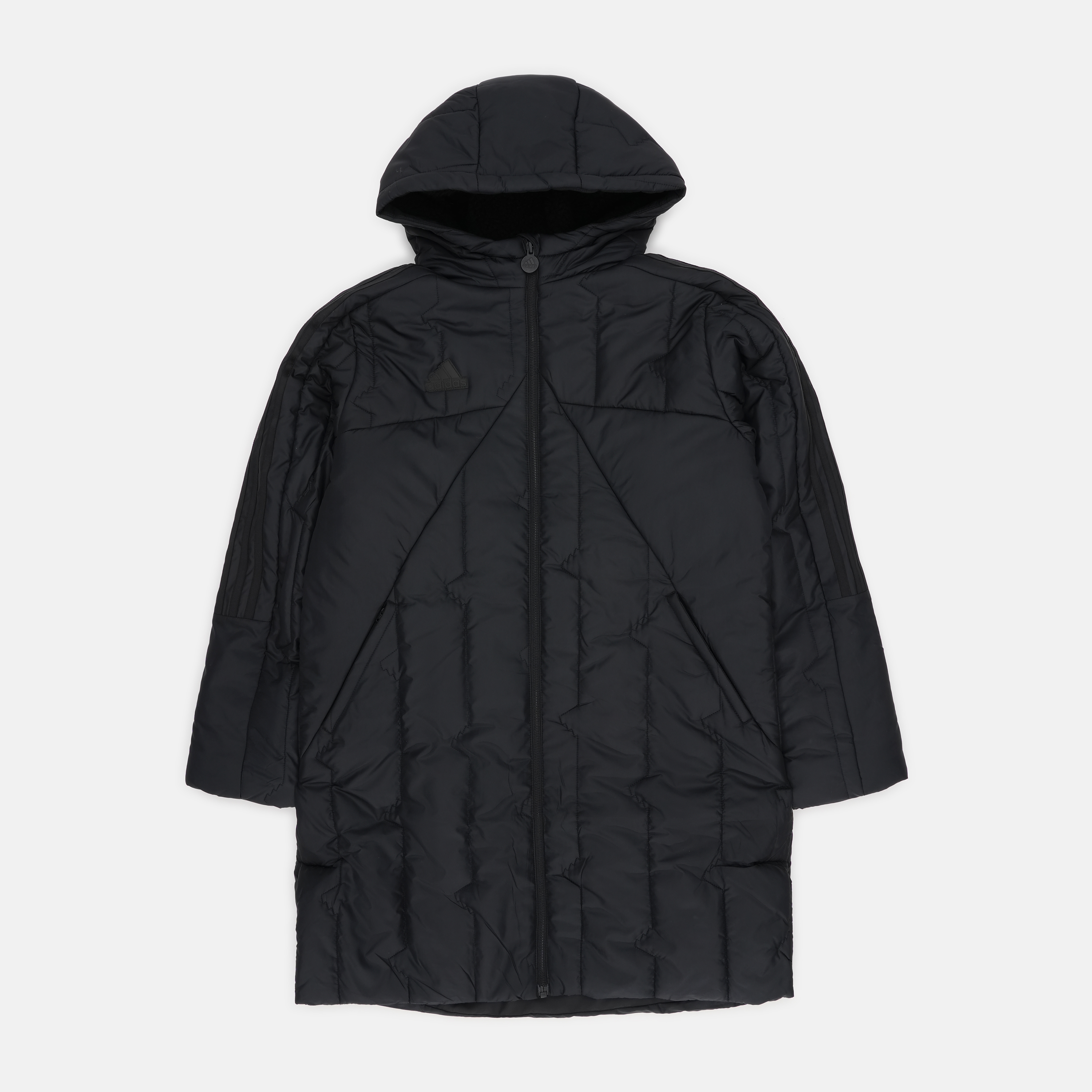 Акція на Підліткова парка для хлопчика Adidas J Tiro Coat IV9509 140 см Чорна від Rozetka