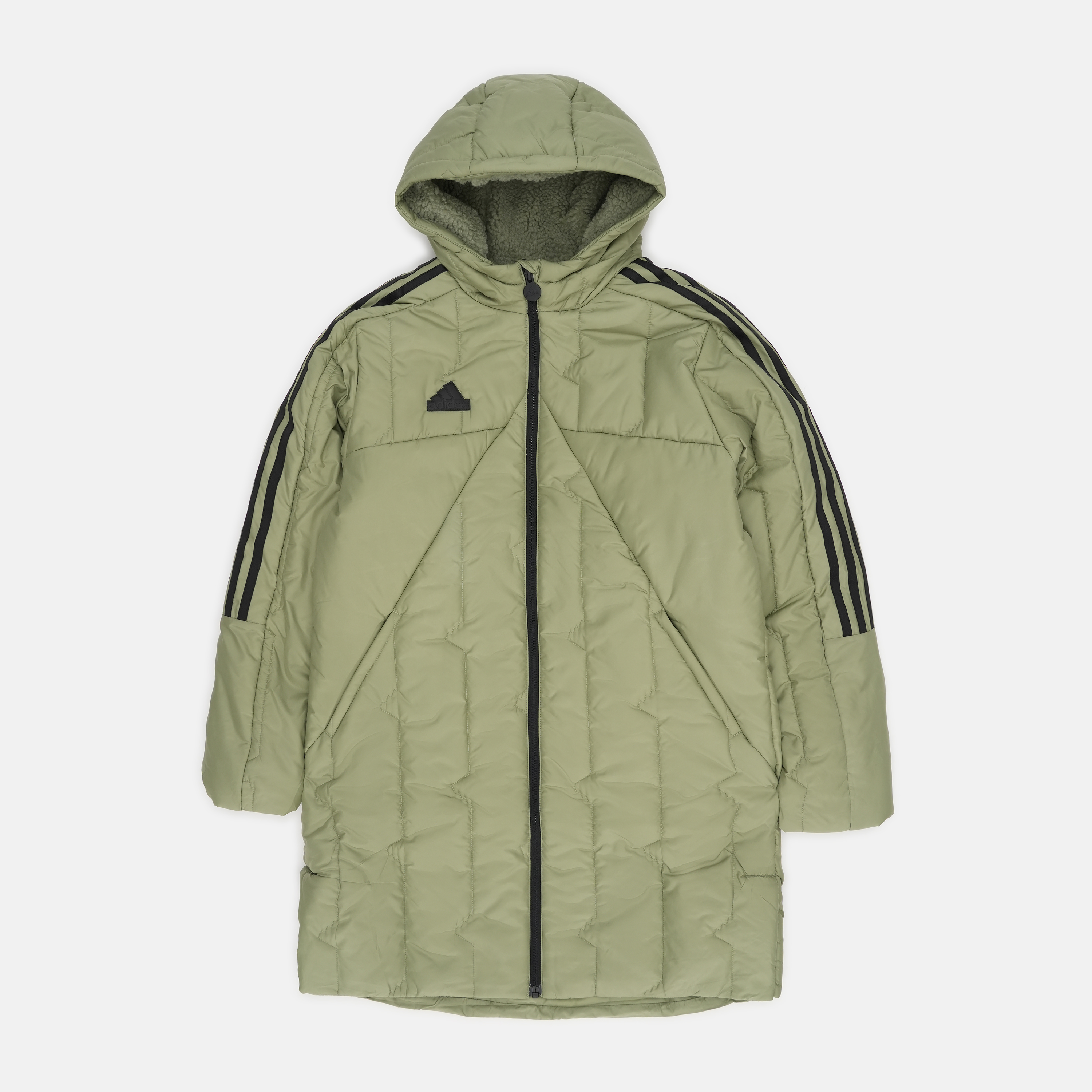 Акція на Дитяча парка для хлопчика Adidas J Tiro Coat IW0547 122-128 см Зелена від Rozetka