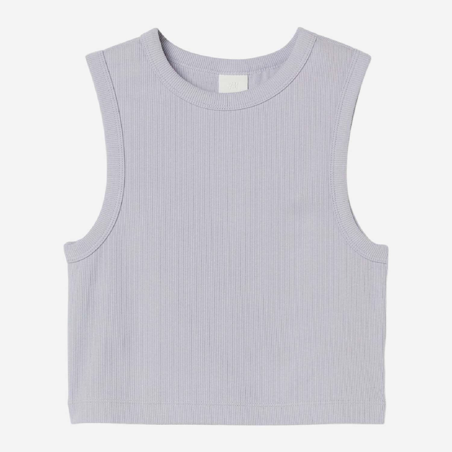 Акція на Топ жіночий H&M 060978903_lightpurple XL Світло-фіолетовий від Rozetka