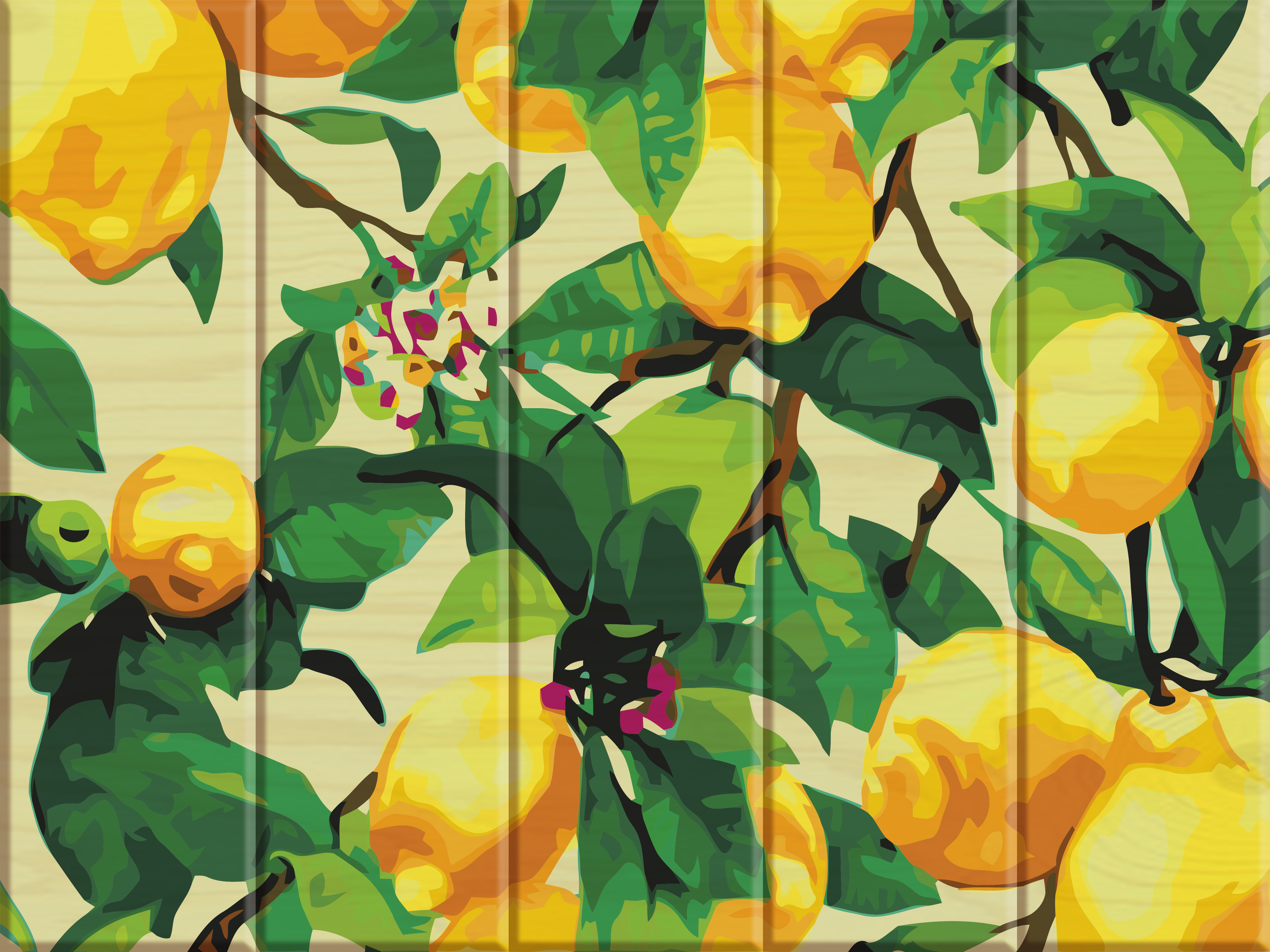 

Картина по номерам ArtStory Лимонное дерево 40*30 см на дереве (в коробке) арт.ASW011
