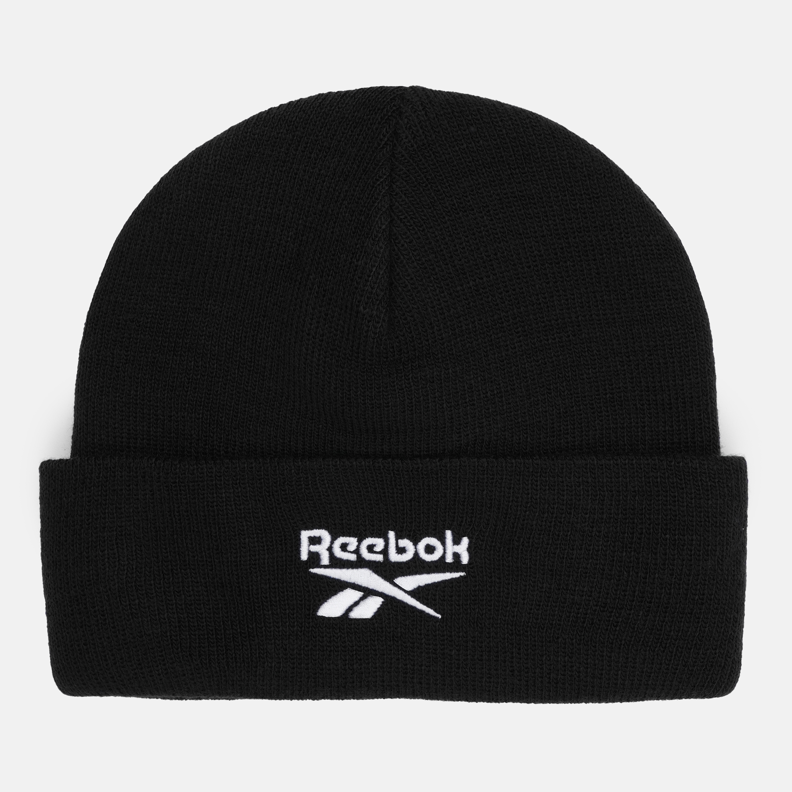 Акція на Шапка жіноча Reebok Te Logo Beanie GC8712 w One Size Чорна від Rozetka