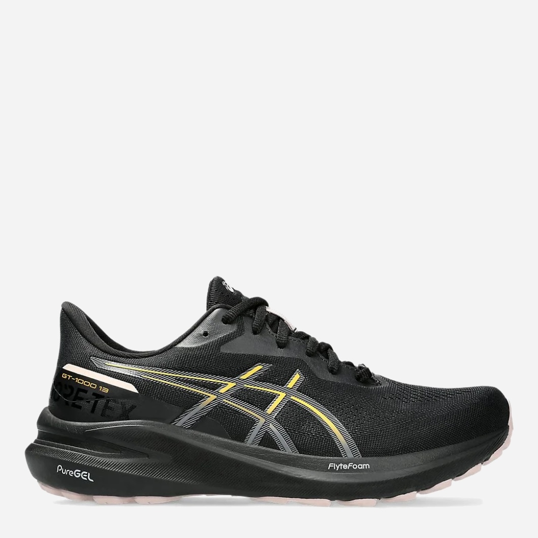 Акція на Жіночі кросівки для бігу с Gore Tex ASICS Gt-1000 13 Gtx 1012B661-001 37.5 (6.5US) 23.5 см Чорні від Rozetka