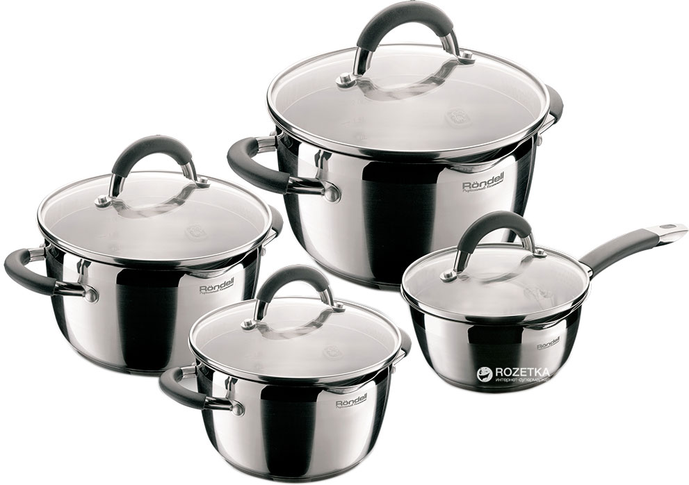 

Набор посуды Rondell Flamme 8 пр (RDS-040)