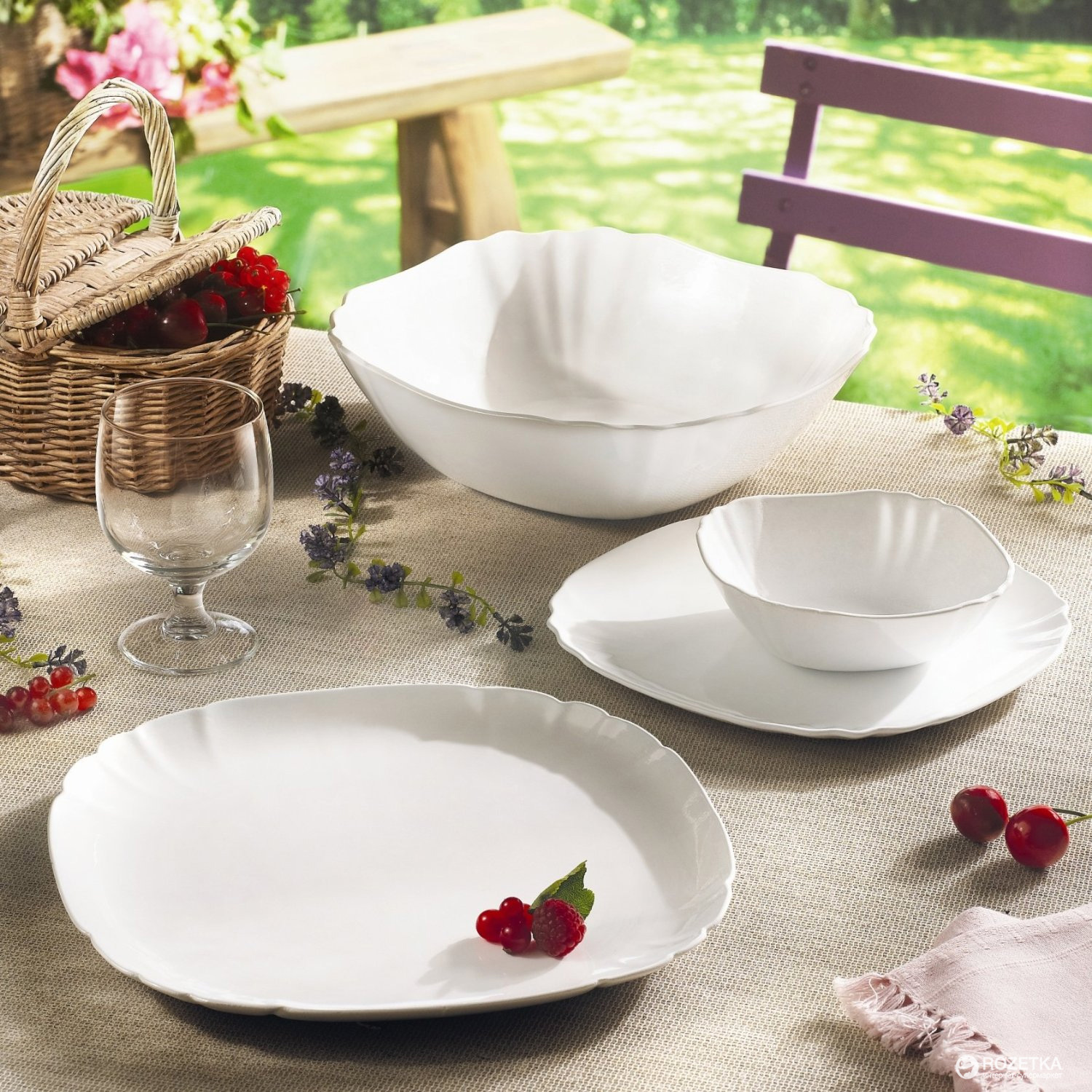 

Сервиз Luminarc Lotusia White из 30 предметов
