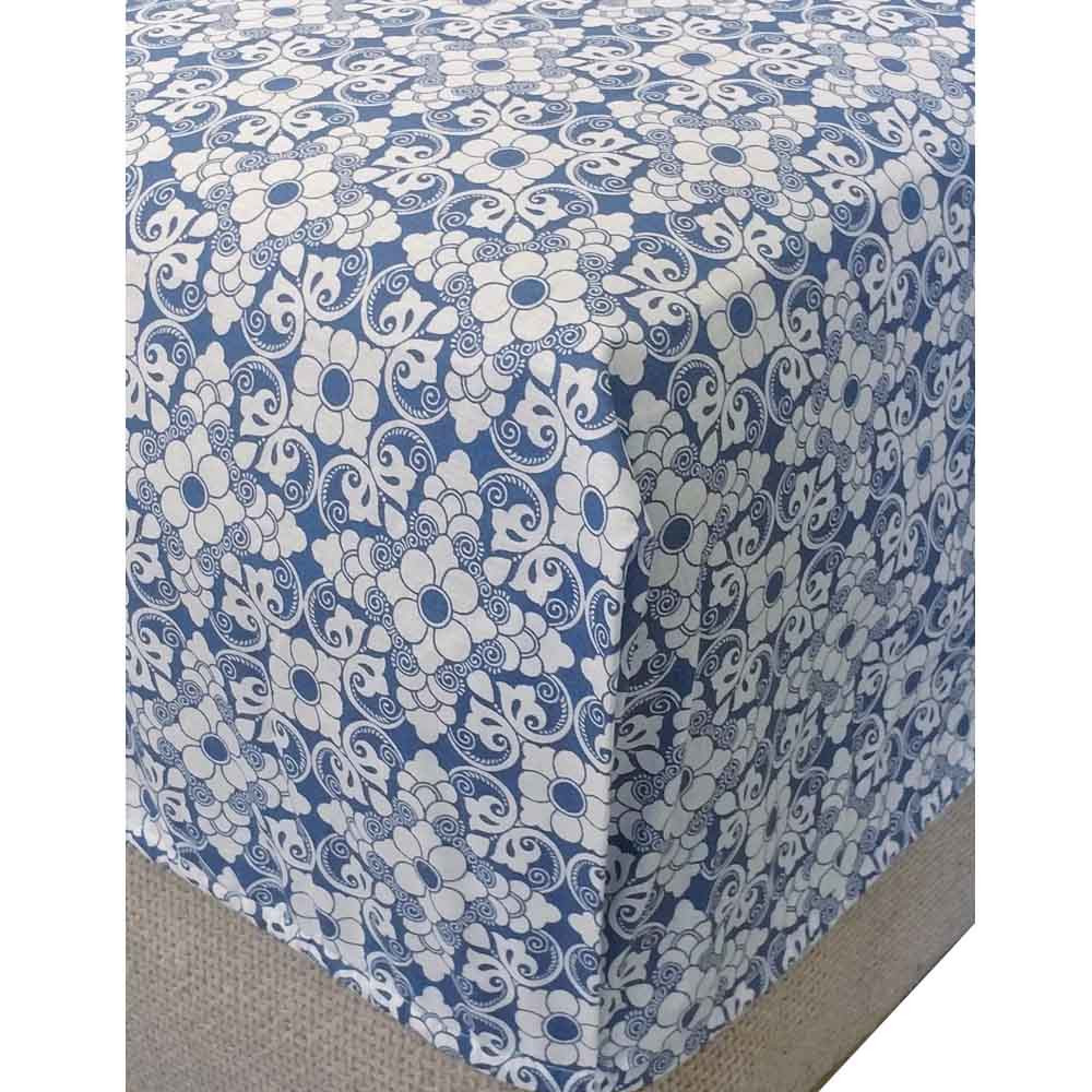 

Простынь Прованс Royal blue 180*200*18 см поплин на резинке арт.010682
