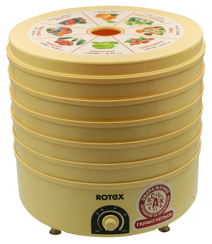 

Сушилка для овощей и фруктов ROTEX RD620-Y