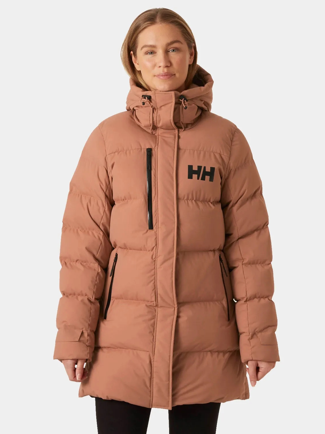 Акція на Куртка зимова жіноча Helly Hansen Adore Puffy Parka 53205-084 L Коричнева від Rozetka