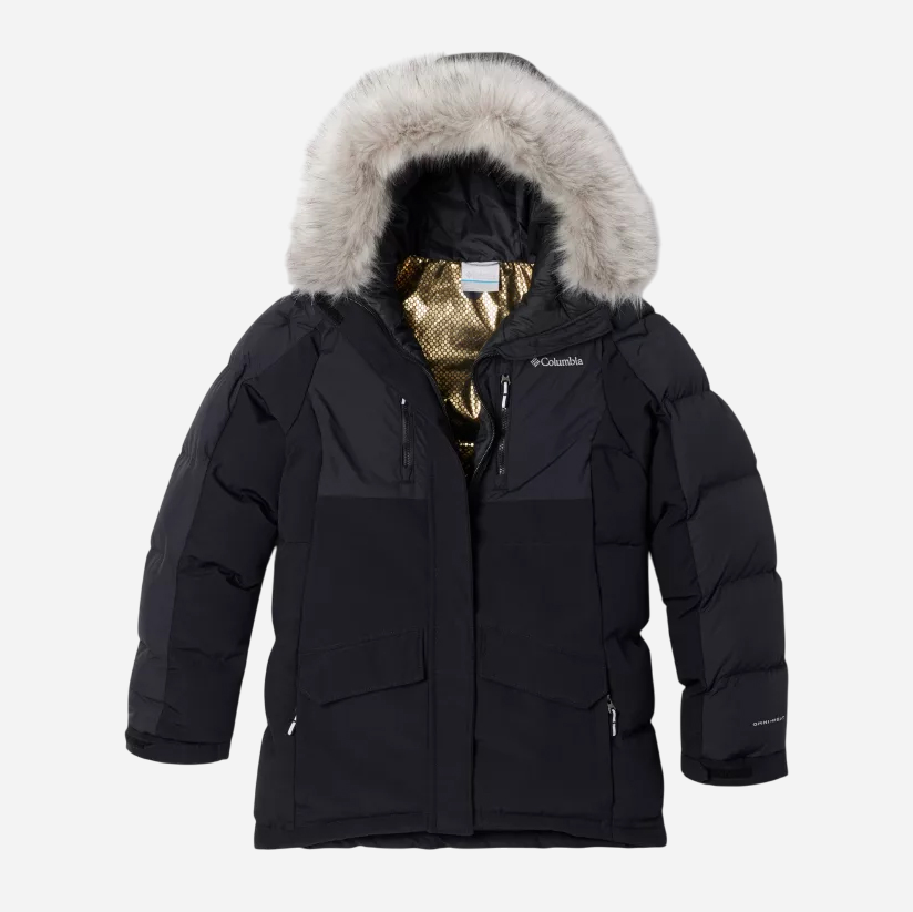 Акція на Підліткова демісезонна довга куртка для хлопчика Columbia Marquam Peak Fusion III Parka 2090211-010 152-158 см Чорна від Rozetka