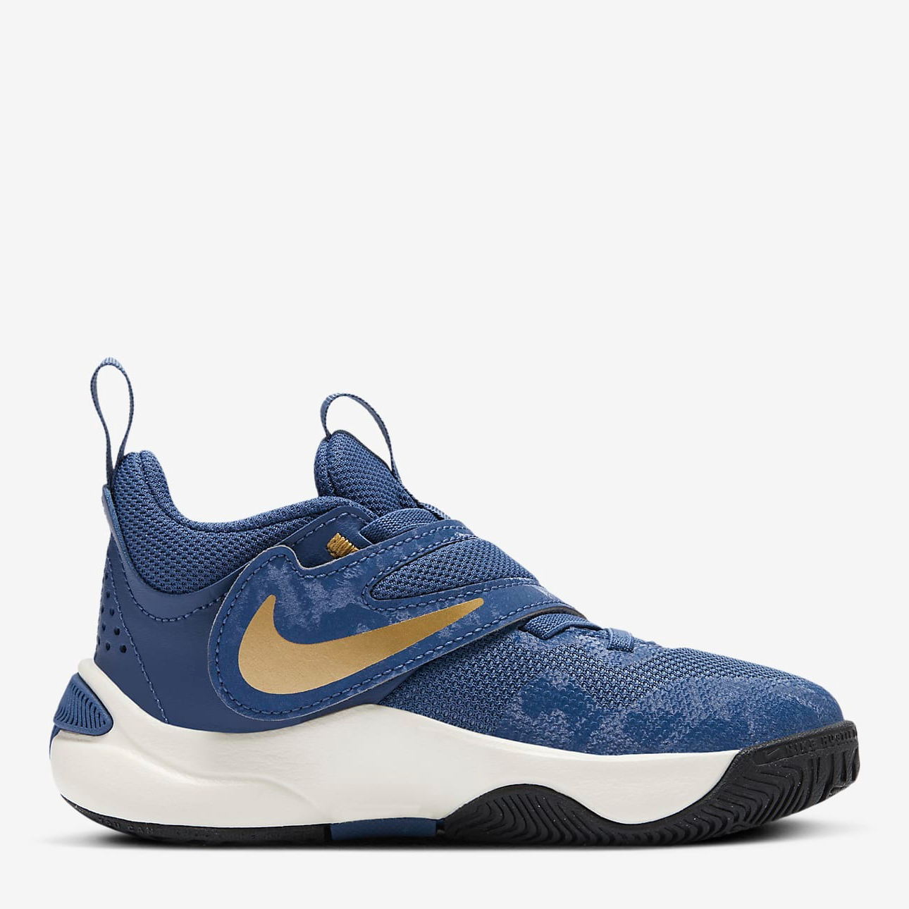 Акція на Дитячі кросівки для хлопчика Nike Team Hustle D 11 Kc (Ps) FZ7296-400 30 (12.5C) Сині від Rozetka