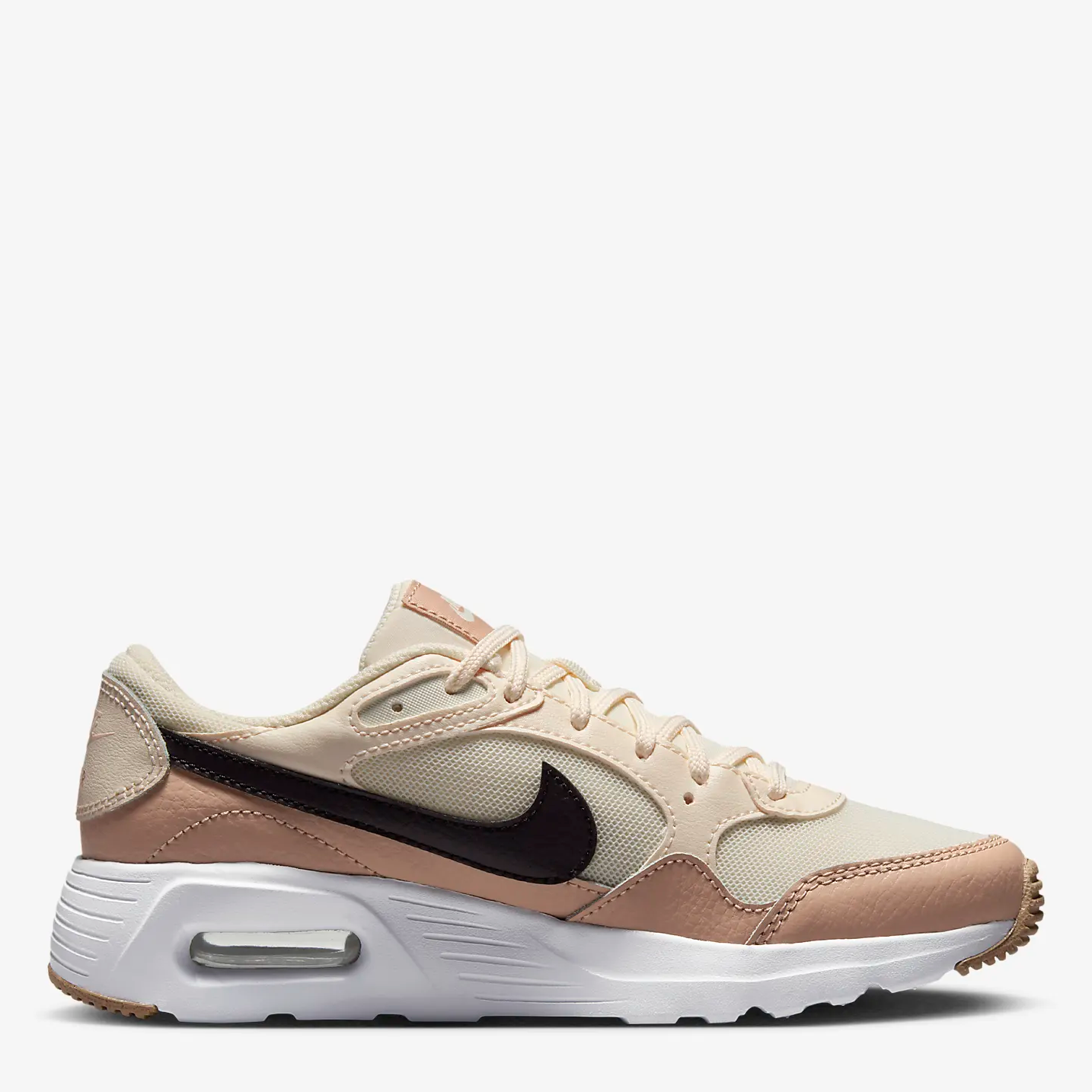 Акція на Підліткові кросівки для хлопчика Nike Air Max Sc (Gs) CZ5358-121 38 (5.5Y) Бежеві від Rozetka