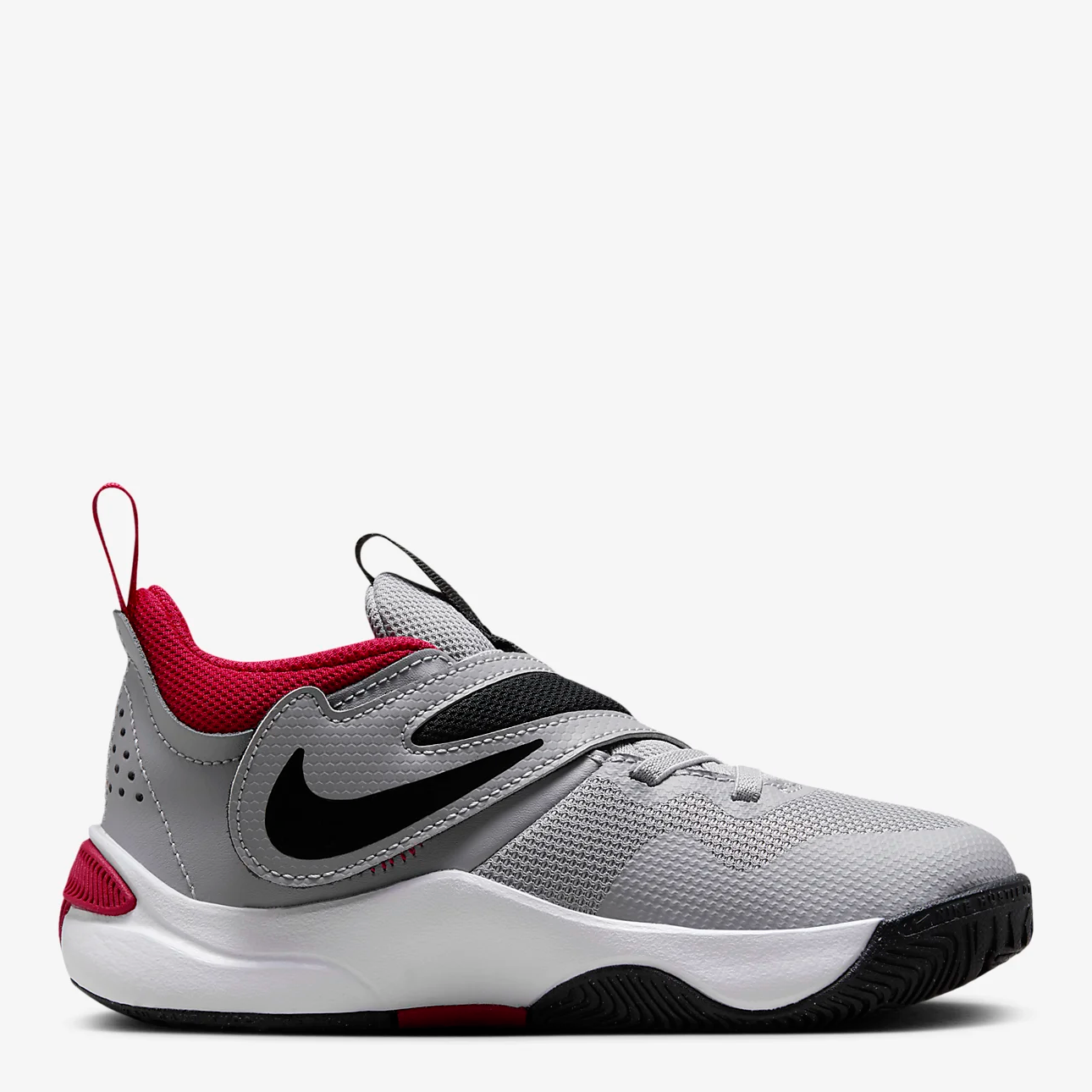 Акція на Дитячі кросівки для хлопчика Nike Team Hustle D 11 (Ps) DV8994-006 31 (13C) Сірі від Rozetka