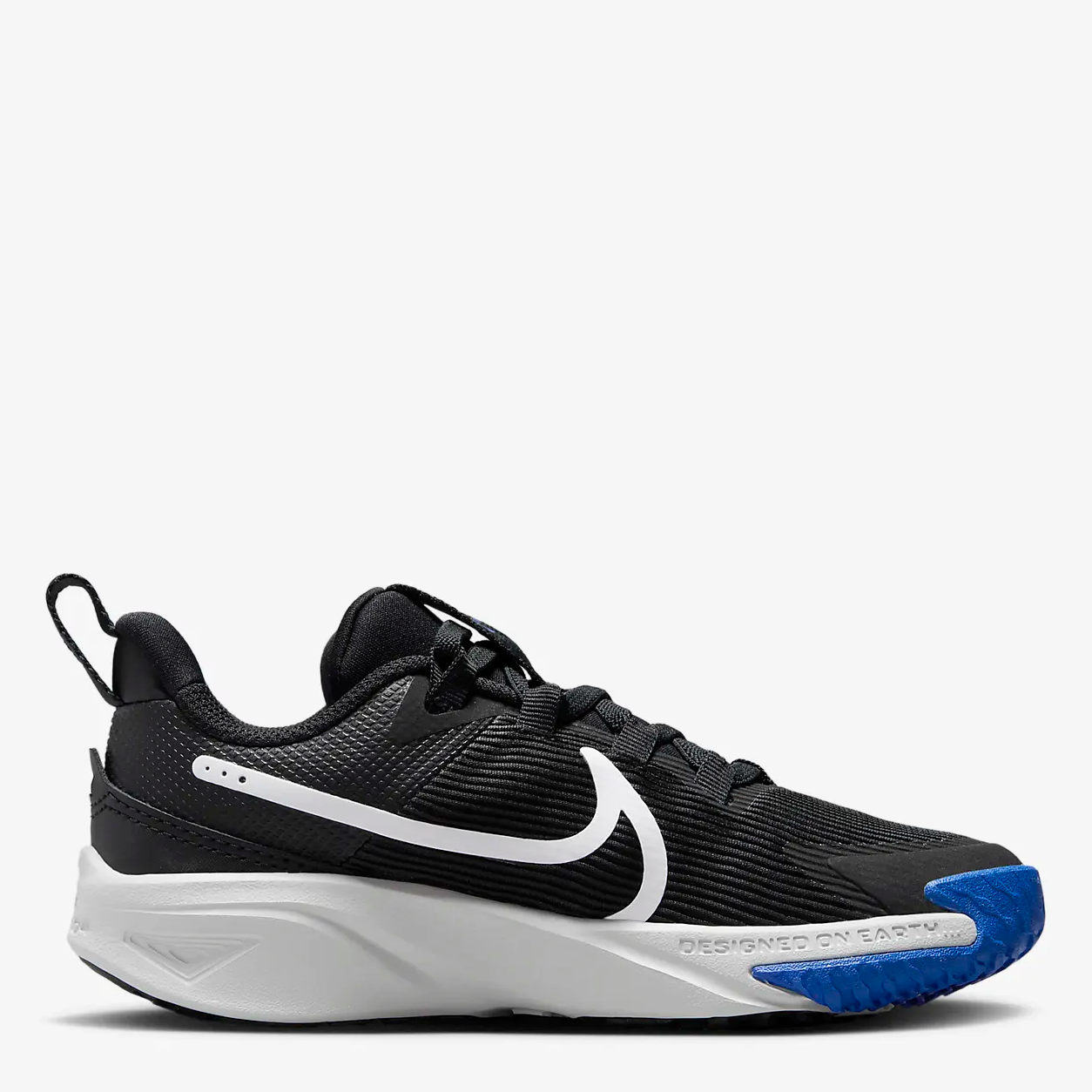 Акція на Дитячі кросівки для хлопчика Nike Star Runner 4 Nn (Ps) DX7614-006 32 (1Y) Чорні від Rozetka