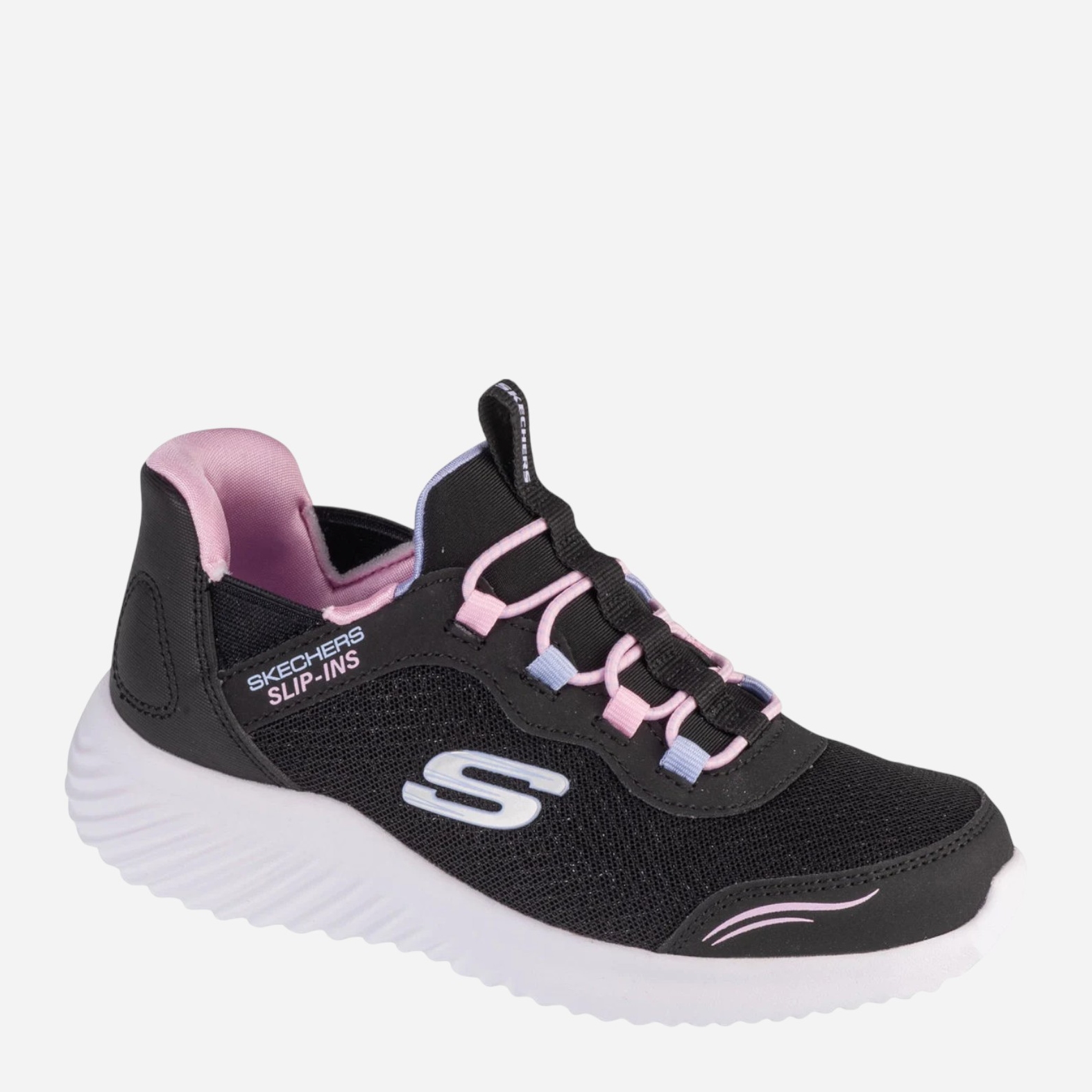 Акція на Дитячі кросівки для дівчинки Skechers 303585L 28 Чорні від Rozetka