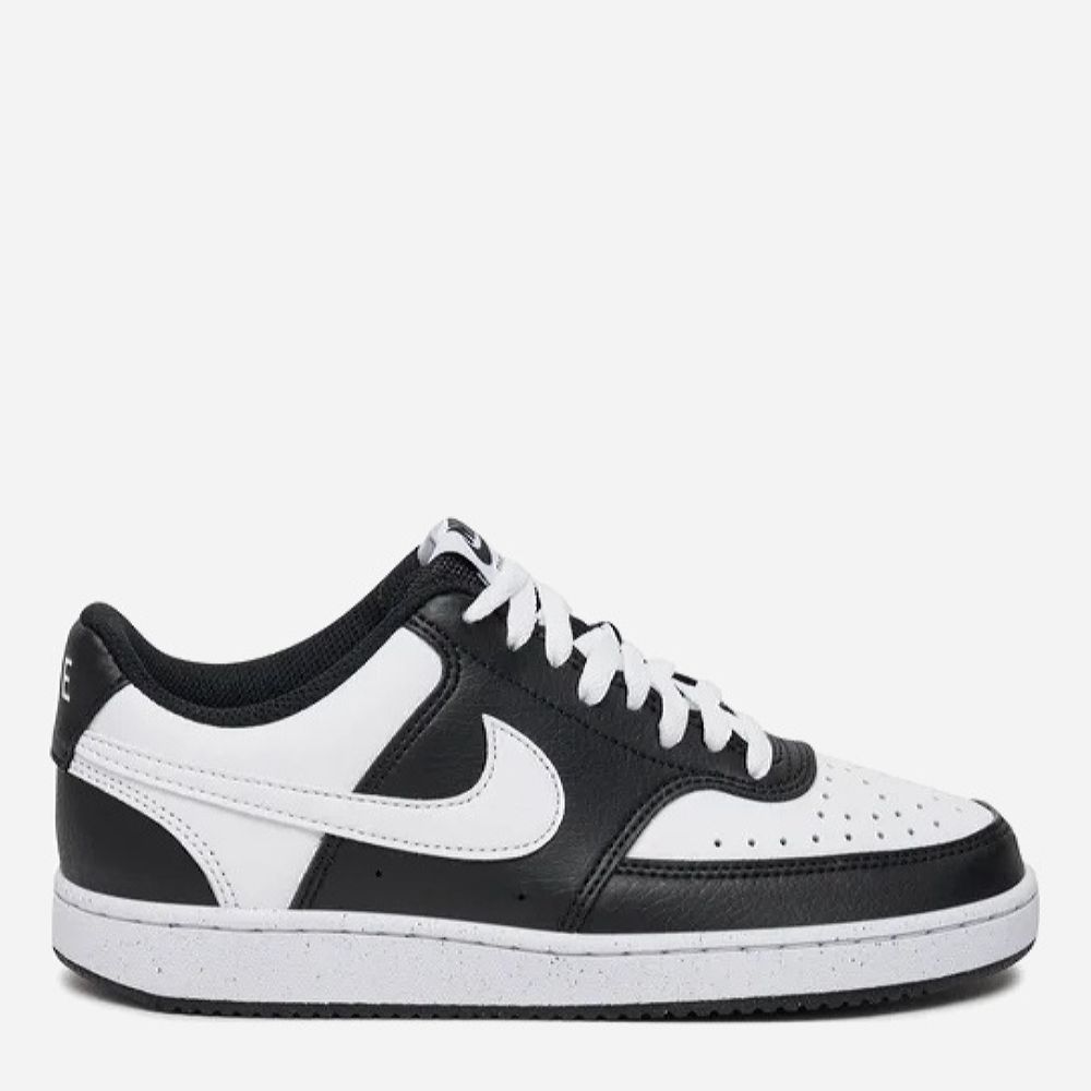 Акція на Жіночі кеди низькі Nike Court Vision Lo Nn DH3158-003 38 (7US) 24 см Чорно-білі від Rozetka