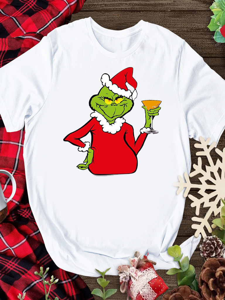 Акція на Футболка бавовняна довга чоловіча Love&Live Grinch's Snowy Sneak Peek LLP05166 2XL Біла з принтом від Rozetka