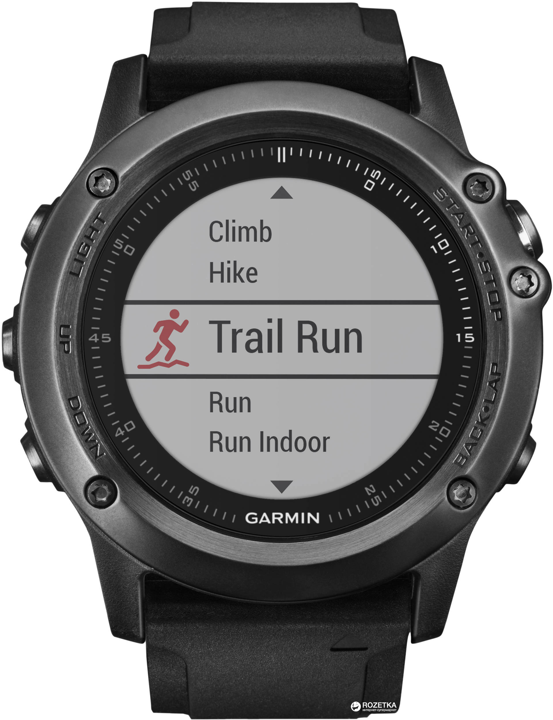 Спортивные часы Garmin Fenix 3 Sapphire HR Gray with Black Silicone ...