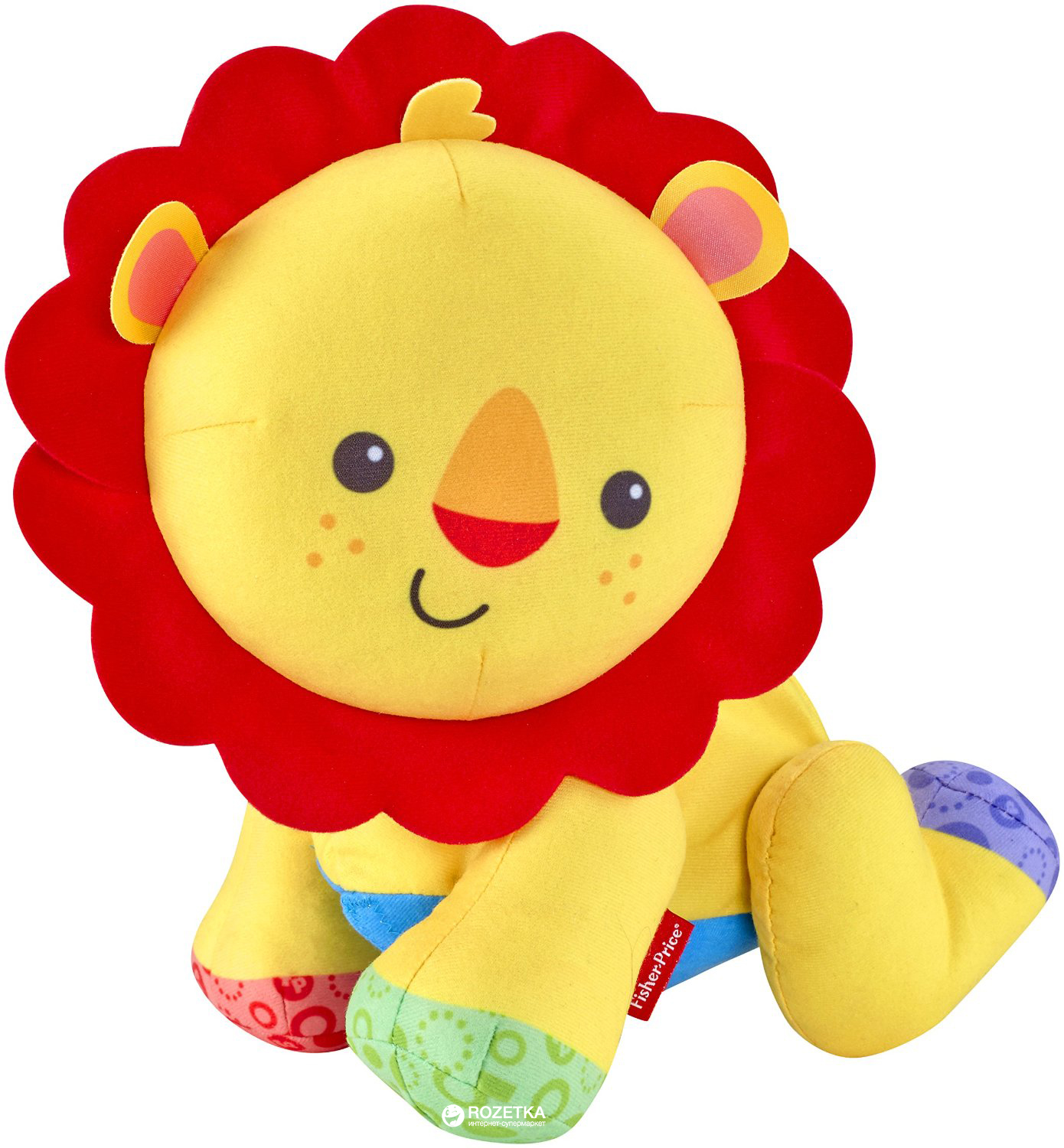 Музыкальный львенок Fisher-Price Ползком марш (DGM69) – фото, отзывы ...