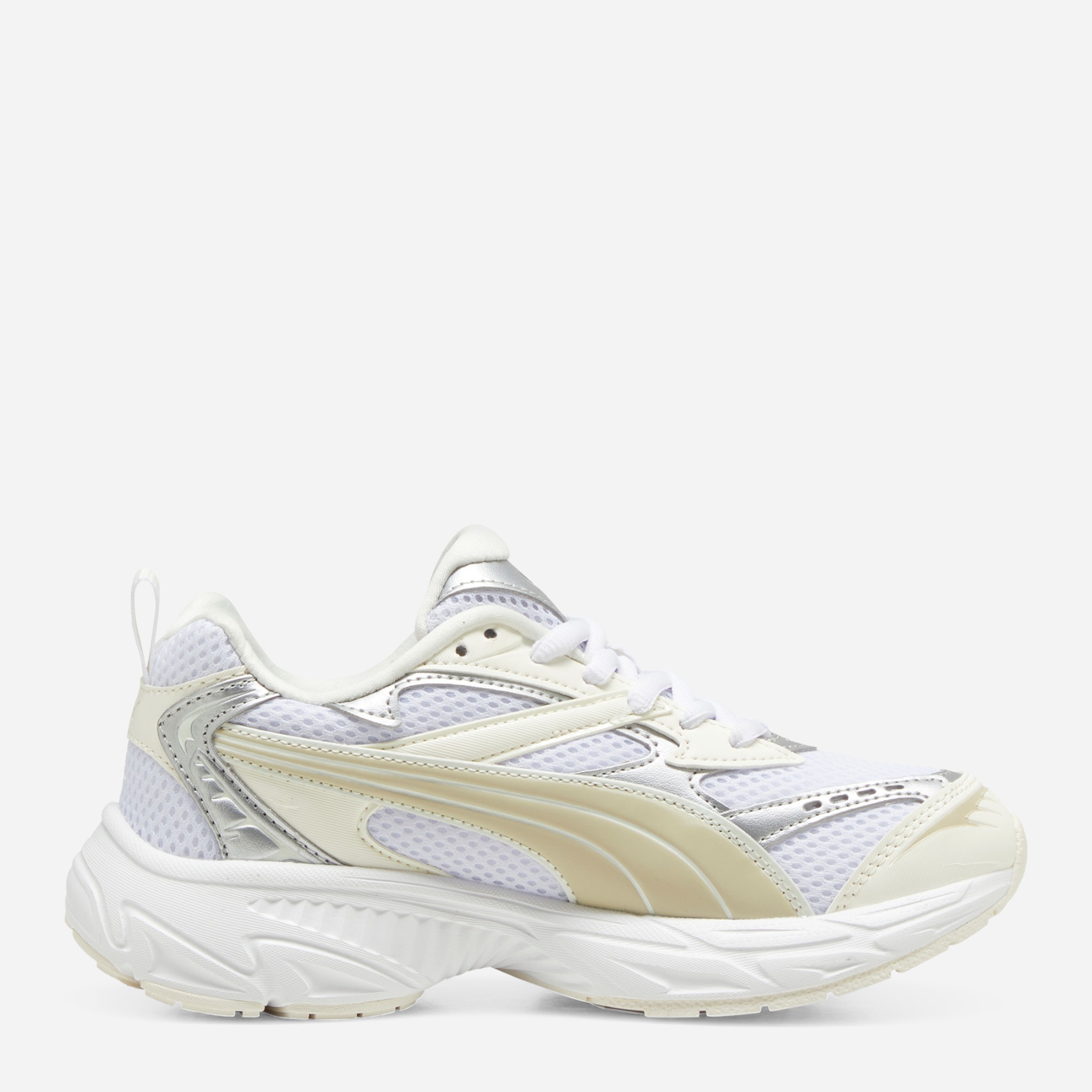 Акція на Жіночі кросівки Puma Morphic Metallic 397298-01 37 (4UK) Біле від Rozetka