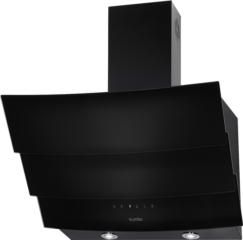 

Вытяжка VENTOLUX RIALTO 60 BK (1000) TRC IT