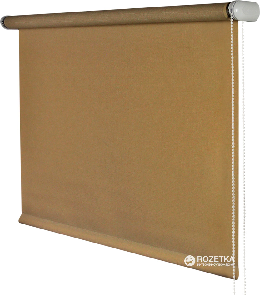 

Ролета тканевая Деко-Сити Мини 62x170 см, лен, Какао