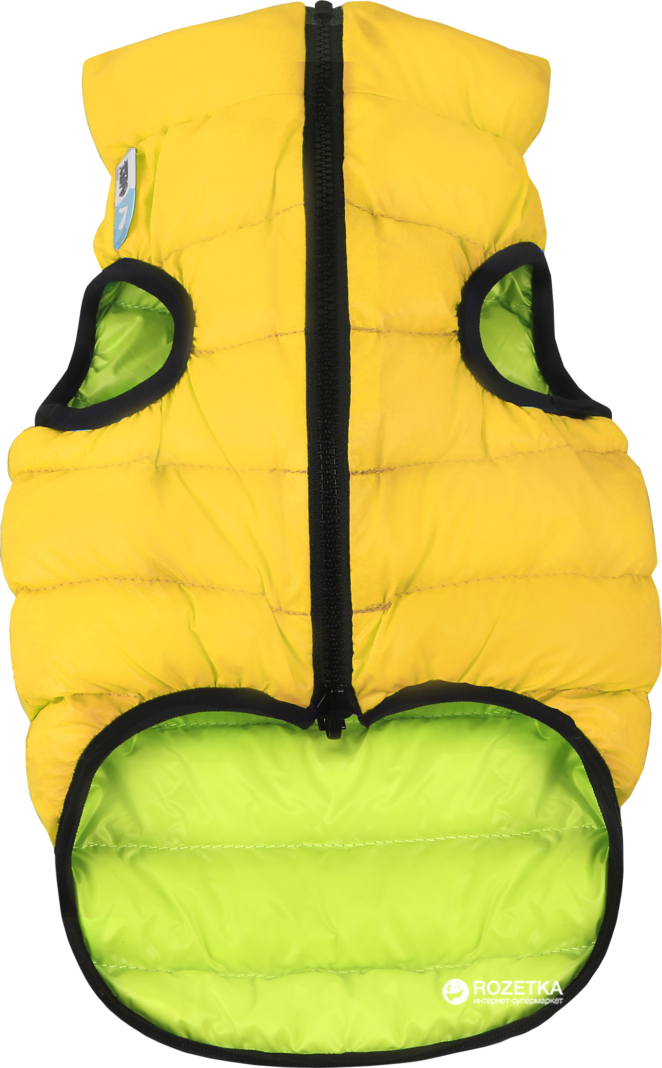 

Двусторонняя курточка для собак Airy Vest для маленьких собак S 30 Желто-салатовая (1612)