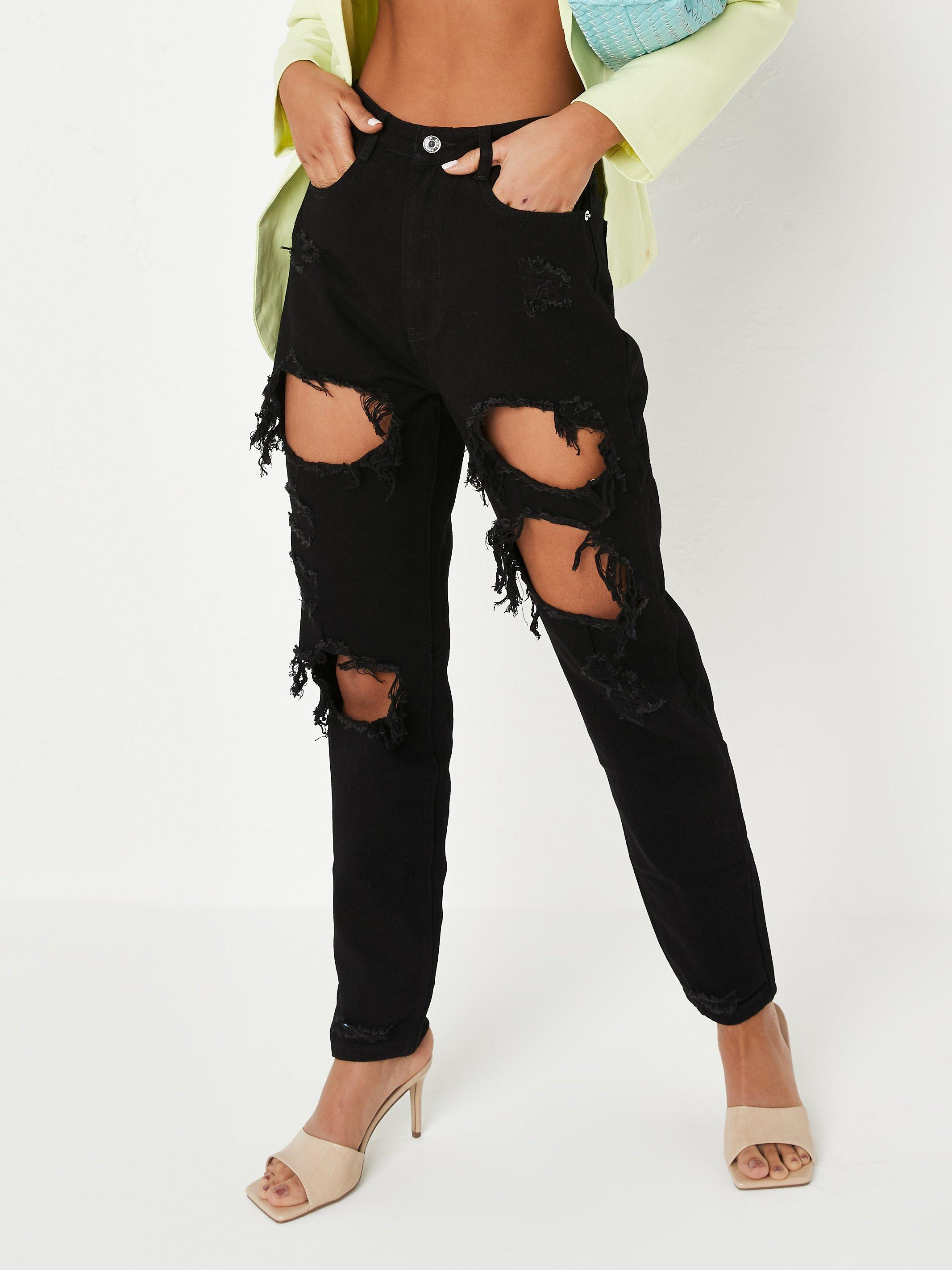 Акція на Джинси Regular Fit жіночі Missguided G1805934 36S Чорні від Rozetka