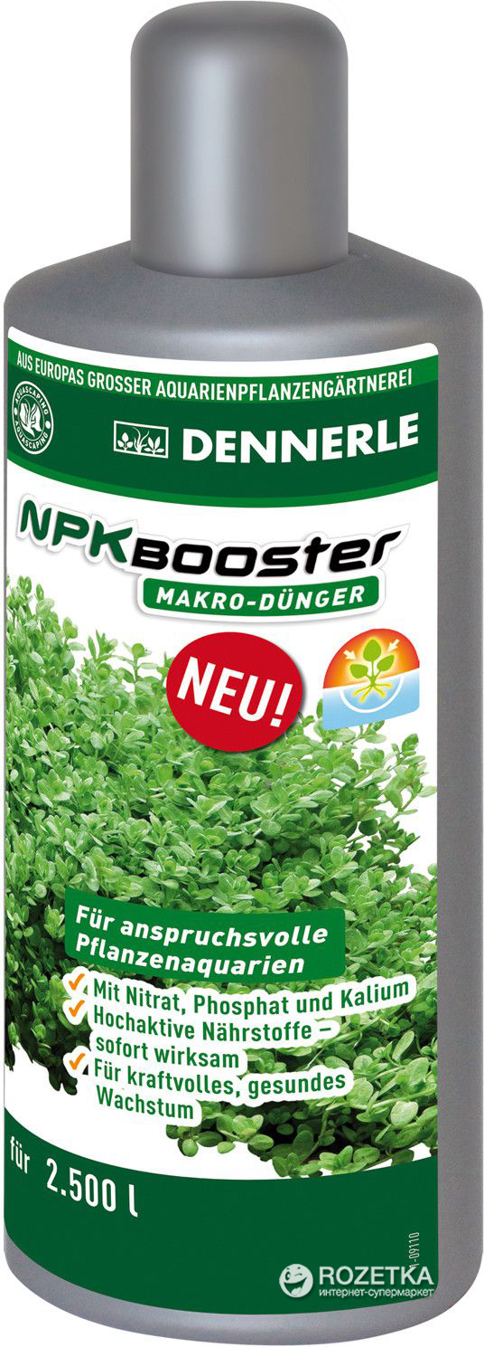 

Жидкое удобрение для аква-скейпинга Dennerle NPK Booster 250 мл