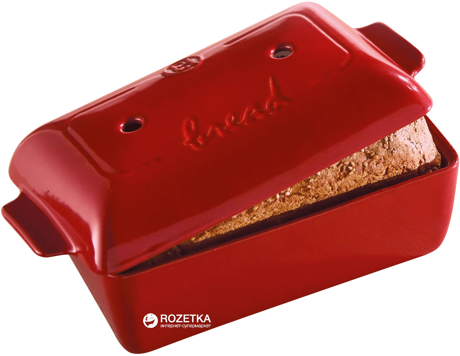 

Форма для выпечки хлеба Emile Henry HR Oven Ceramic Specialized Cooking 24 x 15 x 12.5 см Красная