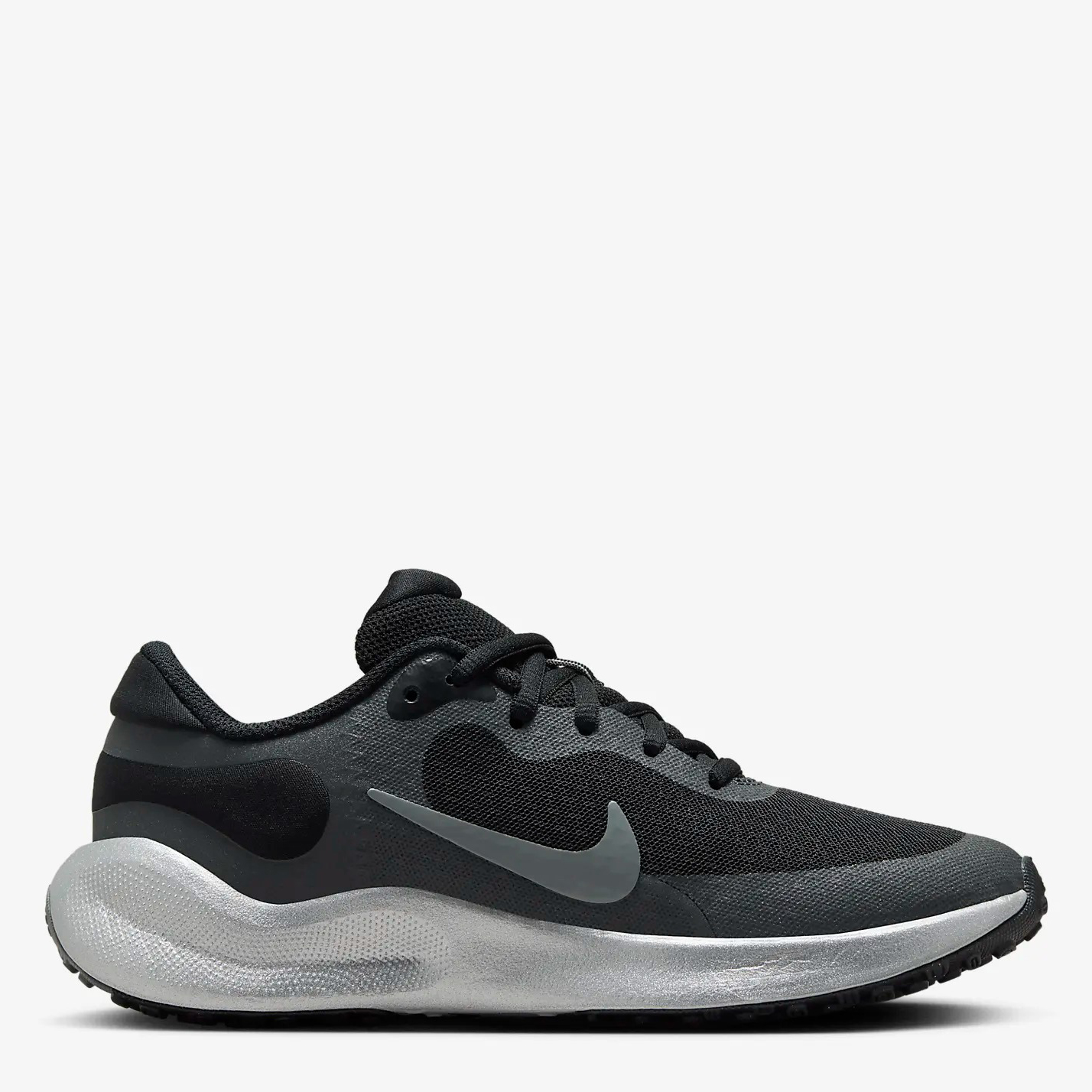 Акція на Підліткові кросівки для хлопчика Nike Revolution 7 Se (Gs) FZ4805-001 37.5 (5Y) Сірі від Rozetka