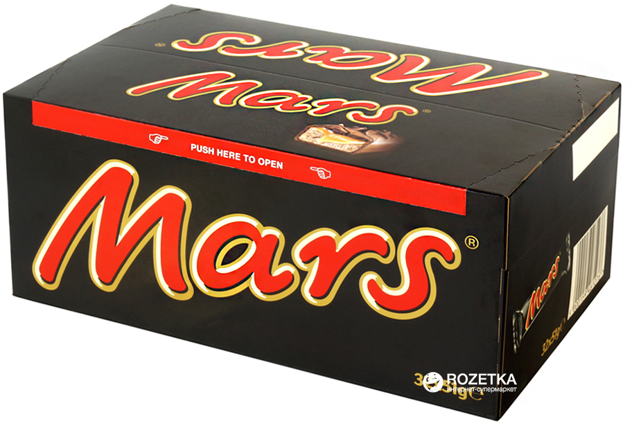 Упаковка батончиков Mars 32 шт x 51 г (5000159461276_5000159407236 ...