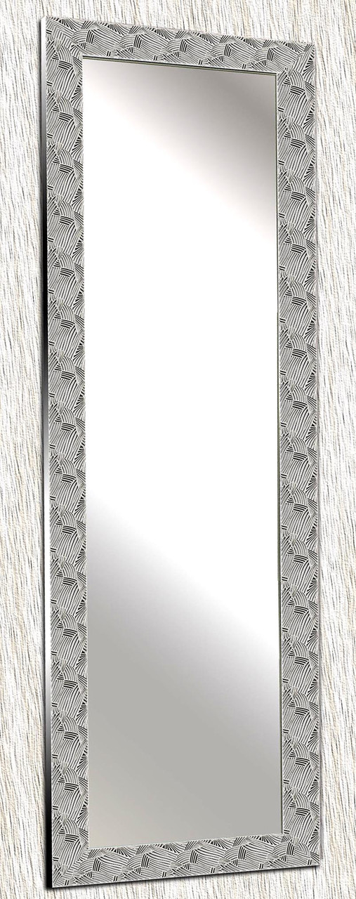 

Зеркало настенное в раме Factura Steel pattern 60х174 см металлик