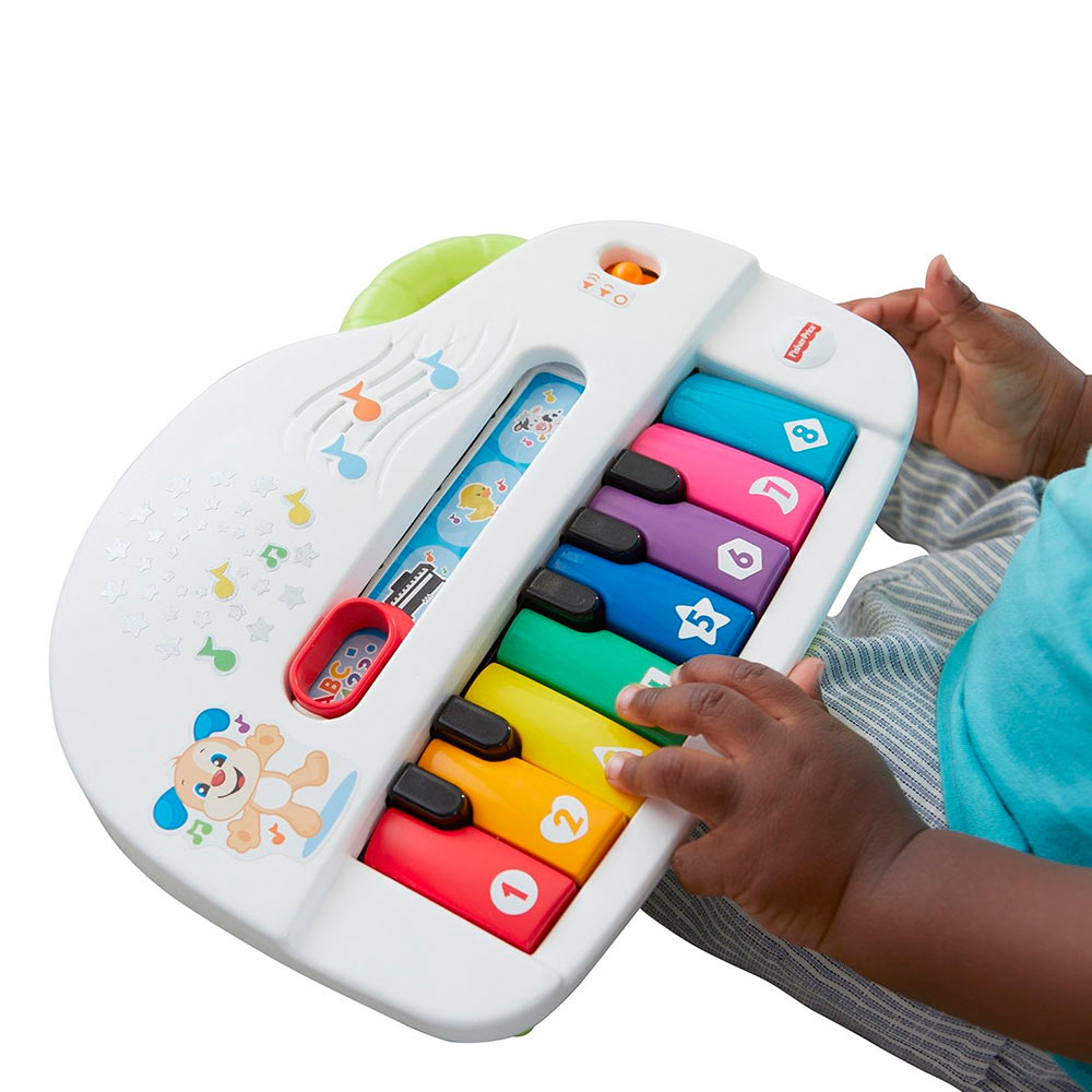 

Музыкальная игрушка Fisher-Price Умный щенок Улыбайся и учись на русском (GFK10)