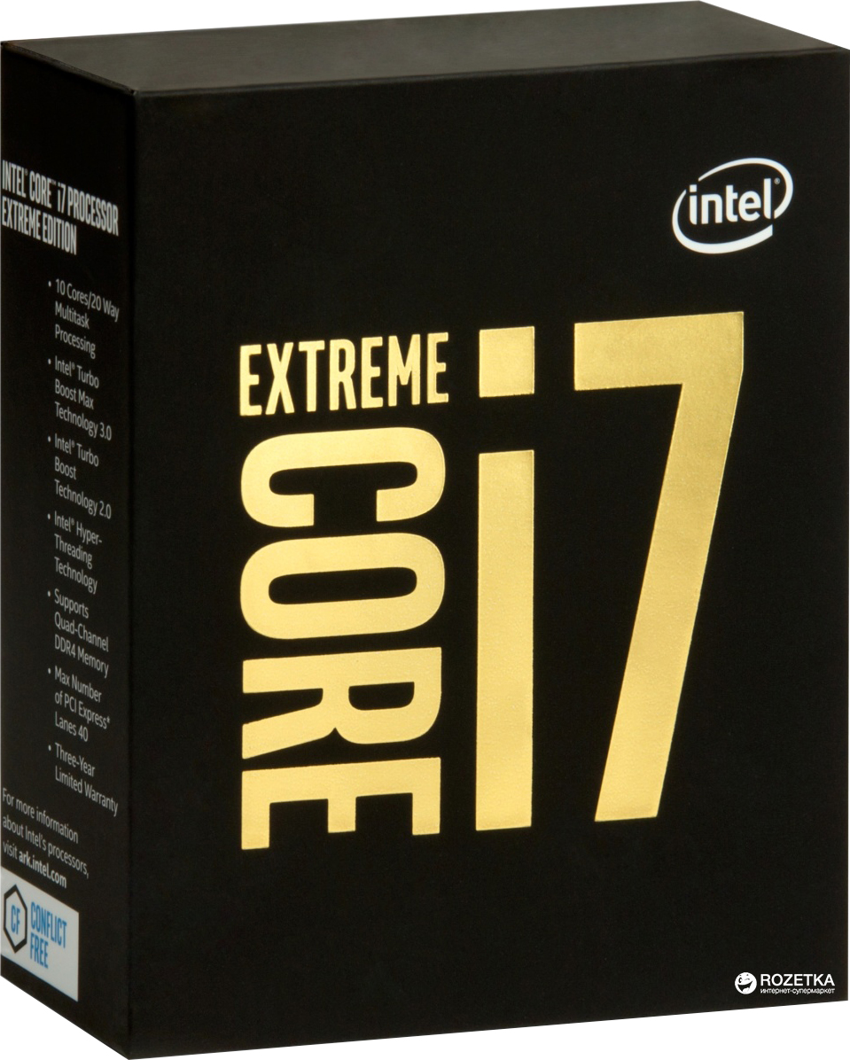 Процессор Intel Core i7-6950X 3.0GHz/25MB (BX80671I76950X) s2011-3
