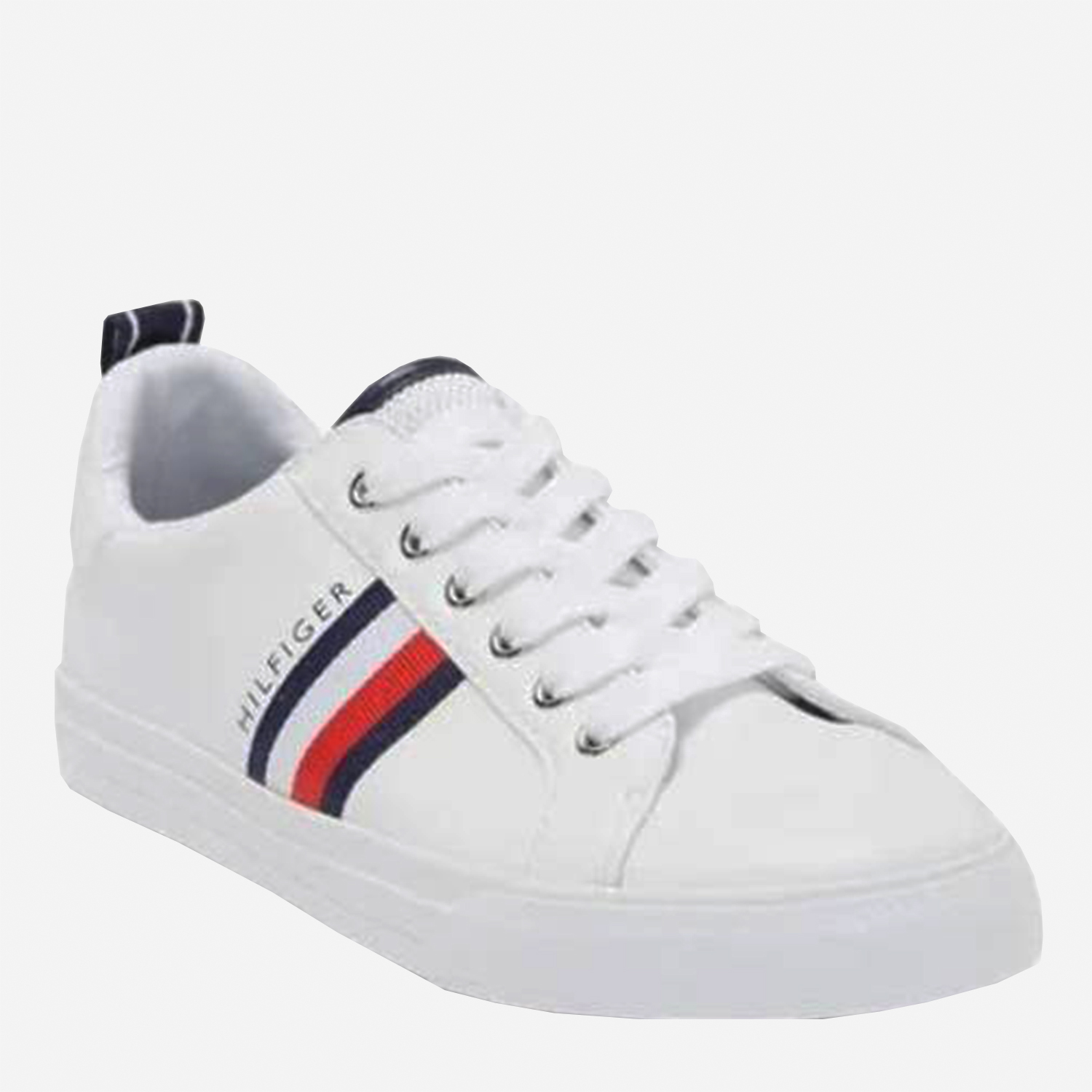 Акція на Жіночі кеди Tommy Hilfiger 692014664 38.5 Білі від Rozetka