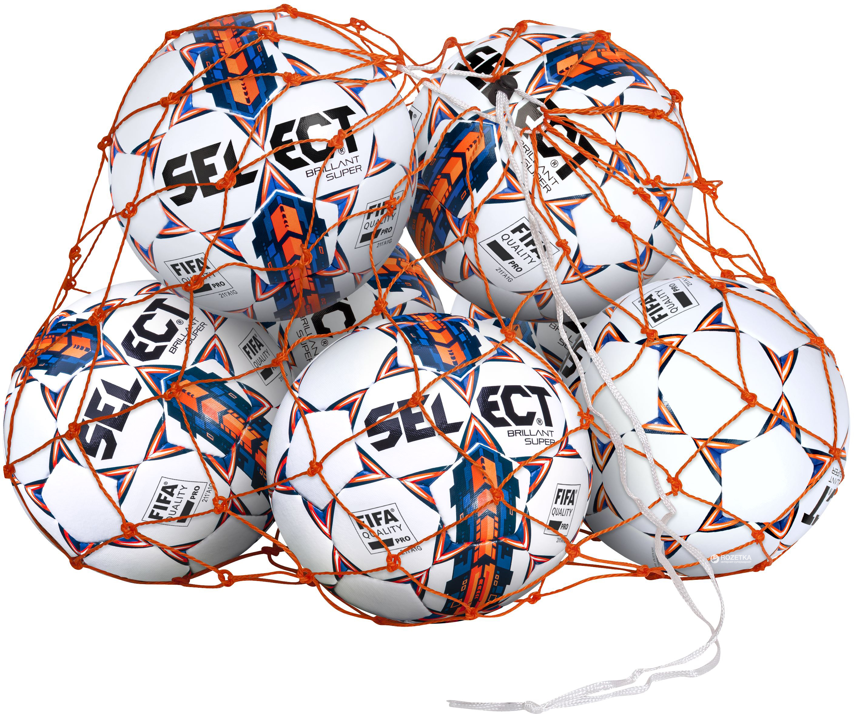 

Сетка для мячей Select Ball Net 6-8 Balls (5703543730025)