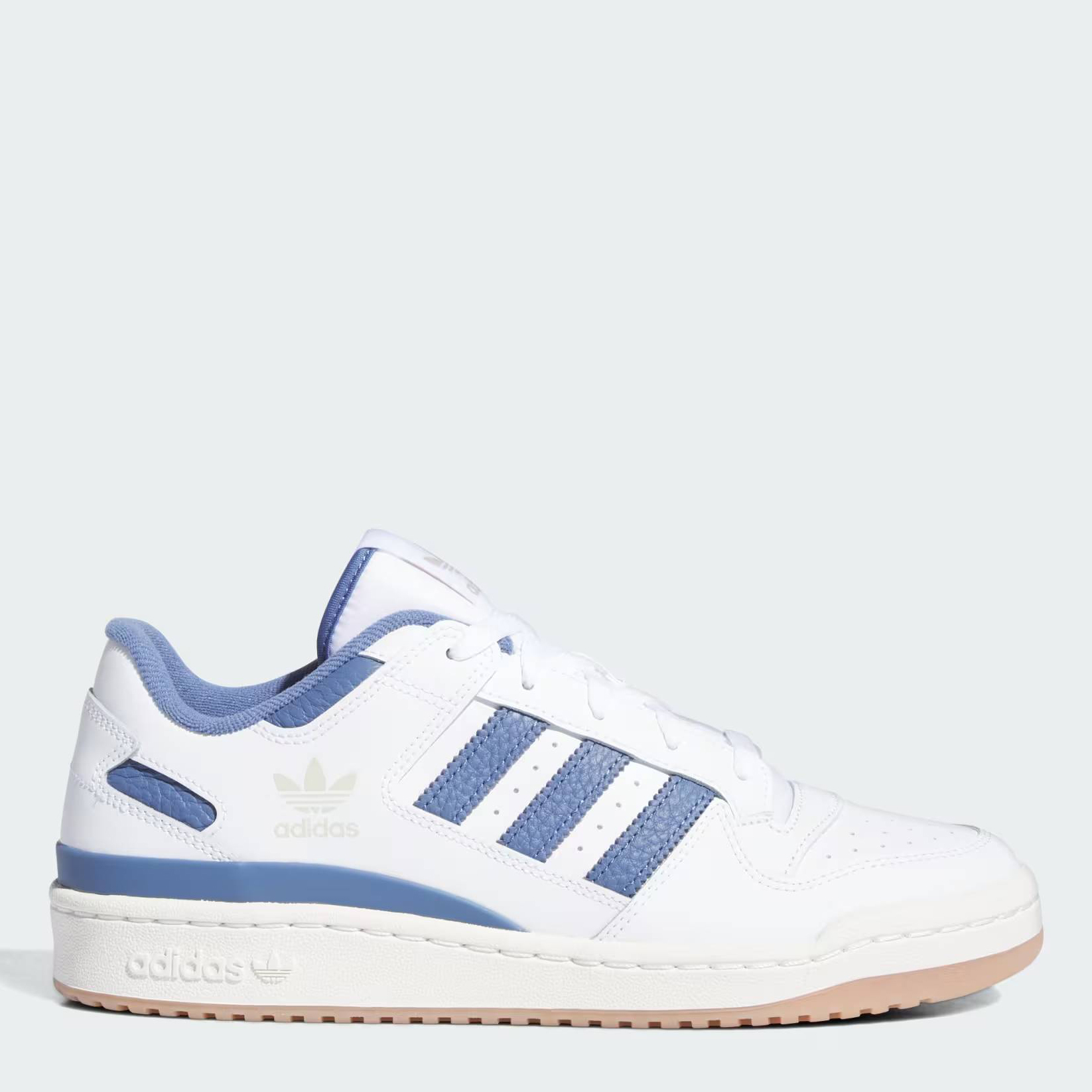 Акція на Чоловічі кеди низькі Adidas Forum Low Cl IH7821 49.5 (13.5UK) 32 см Білі від Rozetka