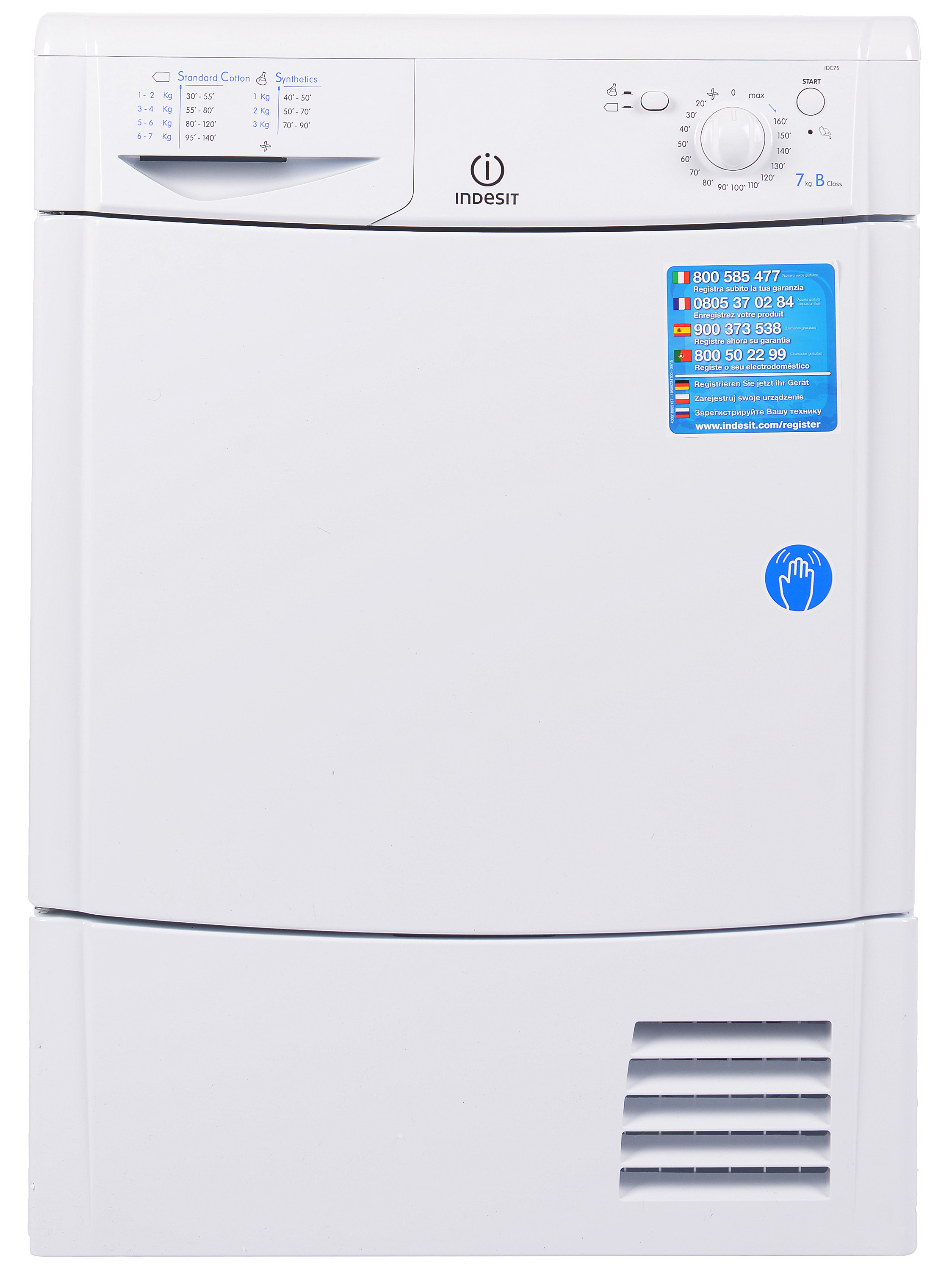 Сушильный автомат INDESIT IDC 75 B (EU) – фото, отзывы, характеристики ...
