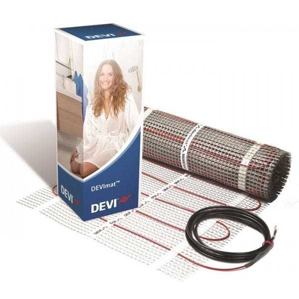 

Электрический теплый пол Нагрев. мат Devimat DTIR-150 на 230 В, S=0,5x4 м2 (39D00417)