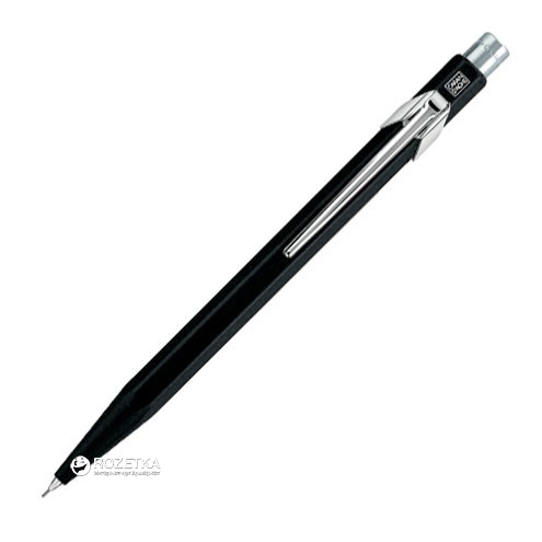 

Карандаш чернографитный механический Caran d'Ache 844 0.7 мм Черный корпус (7610186025303)