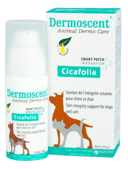 

Гель для восстановления кожи собак и кошек Dermoscent Cicafolia 30 мл
