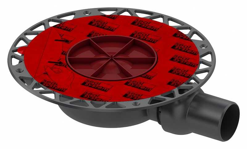 

Комплектующие Корпус трапа TECEdrainpoint S DN50, низкий