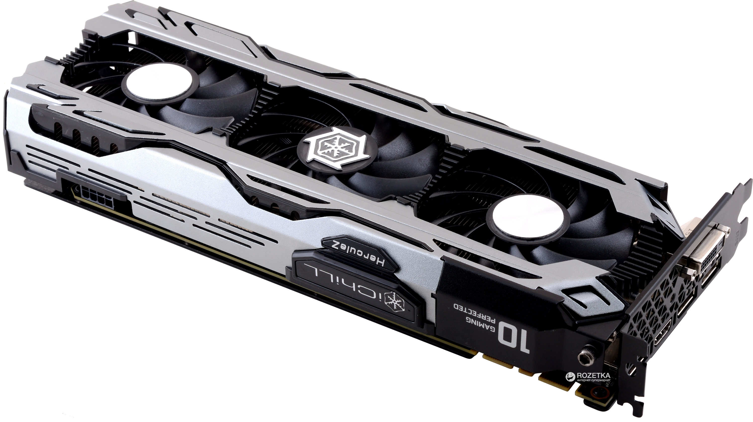 Видеокарта INNO3D PCI-Ex GeForce GTX 1060 iChill X3 6GB GDDR5 (192bit)  (1569/8200) (DVI, HDMI, 3 x DisplayPort) (C1060-1SDN-N5GNX) – фото, отзывы,  характеристики в интернет-магазине ROZETKA | Купить в Украине: Киеве,  Харькове, Днепре,