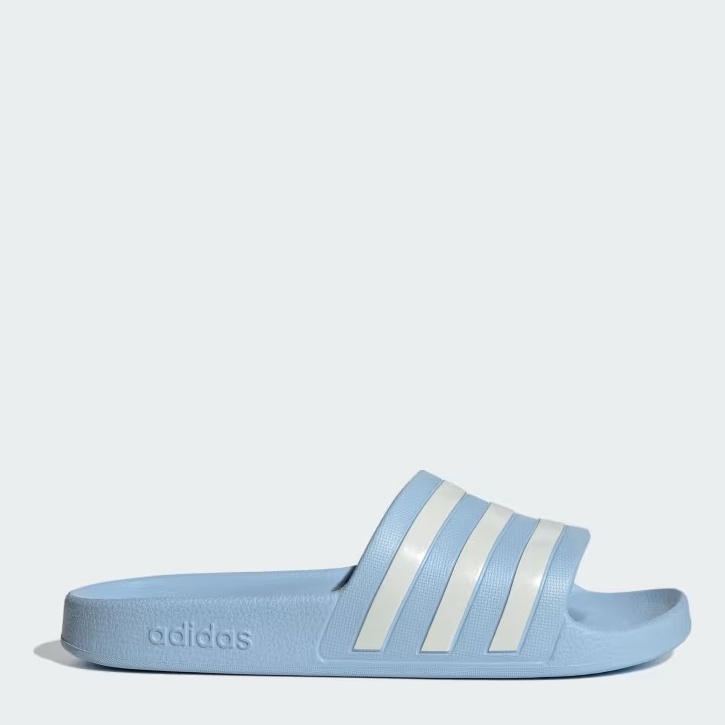 Акція на Жіночі шльопанці Adidas Adilette Aqua IE8919 39 (7US/6UK) 25 см Блакитні від Rozetka