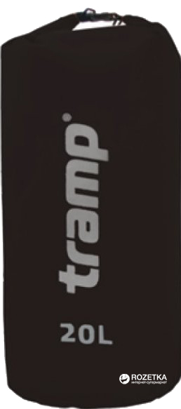 

Гермомешок Tramp Nylon PVC 20 Черный (TRA-102-black)